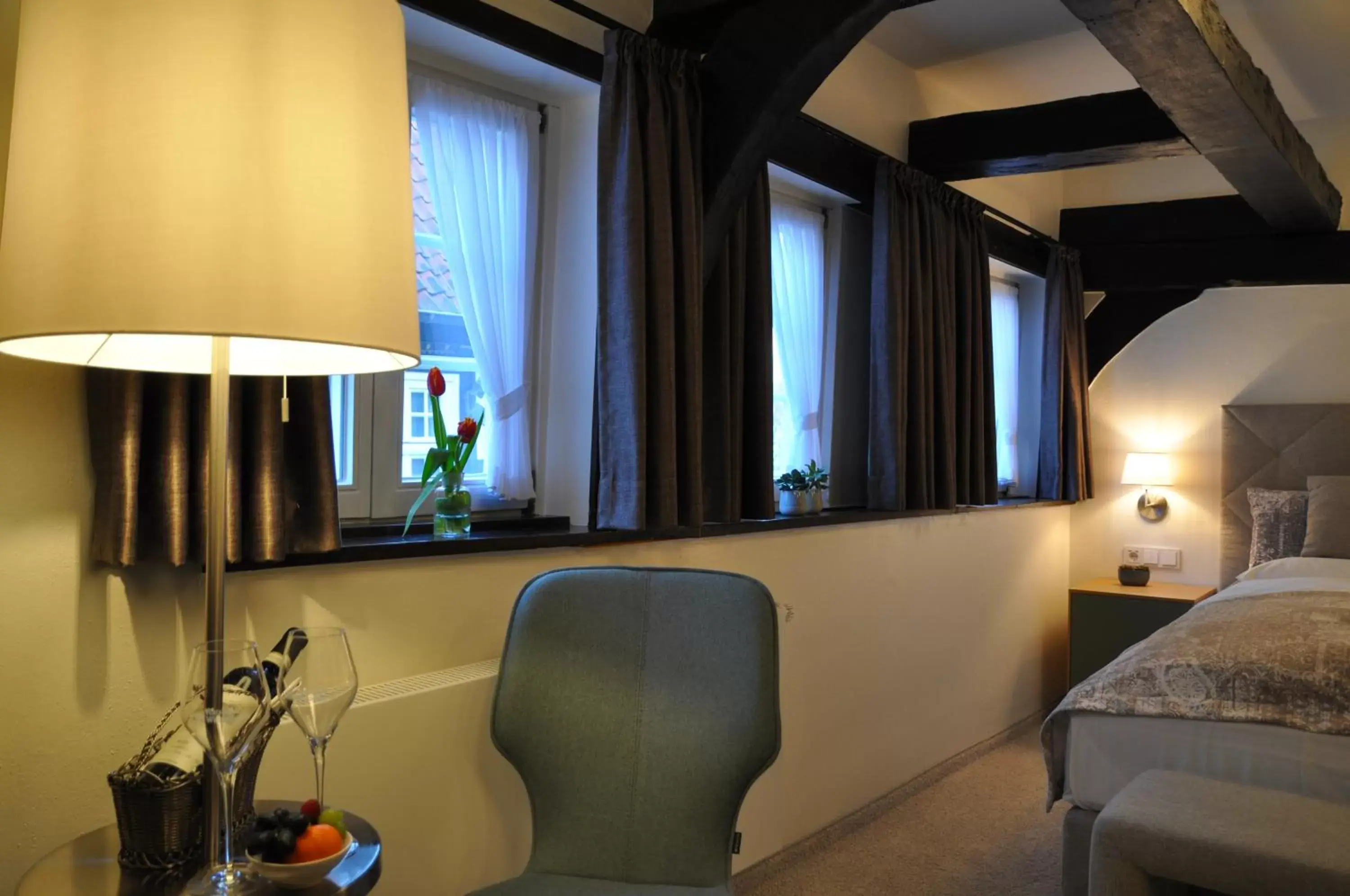 Living room, Bed in Ratskeller Wiedenbrück Living room, Bed in Ratskeller Wiedenbrück