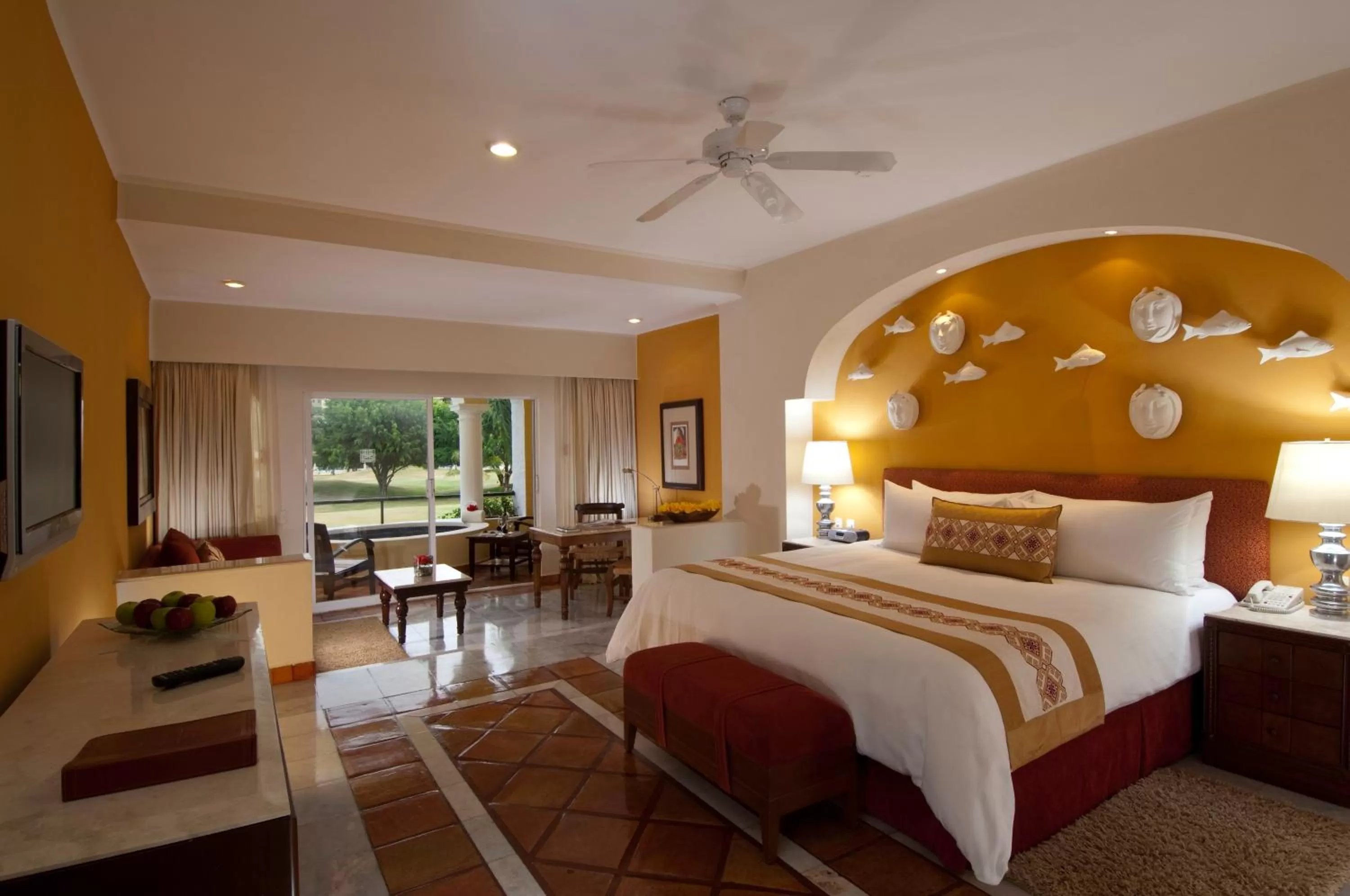 Bedroom, Bed in Casa Velas Adults Only All Inclusive