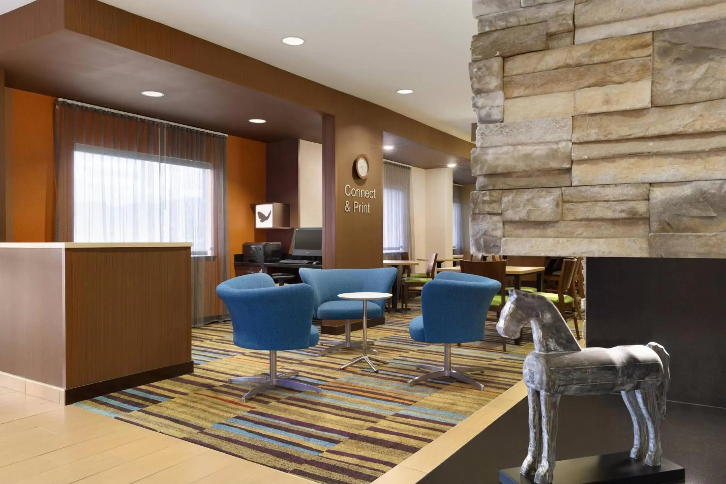 Lobby or reception in Fairfield Inn Colorado Springs Air Force Academy