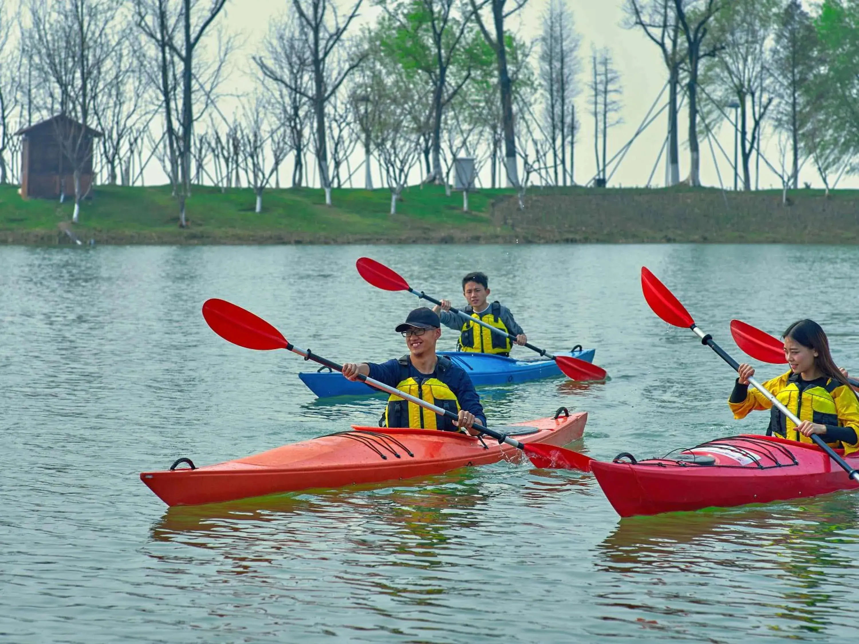 Other, Fishing in Fairmont Yangcheng Lake Kunshan