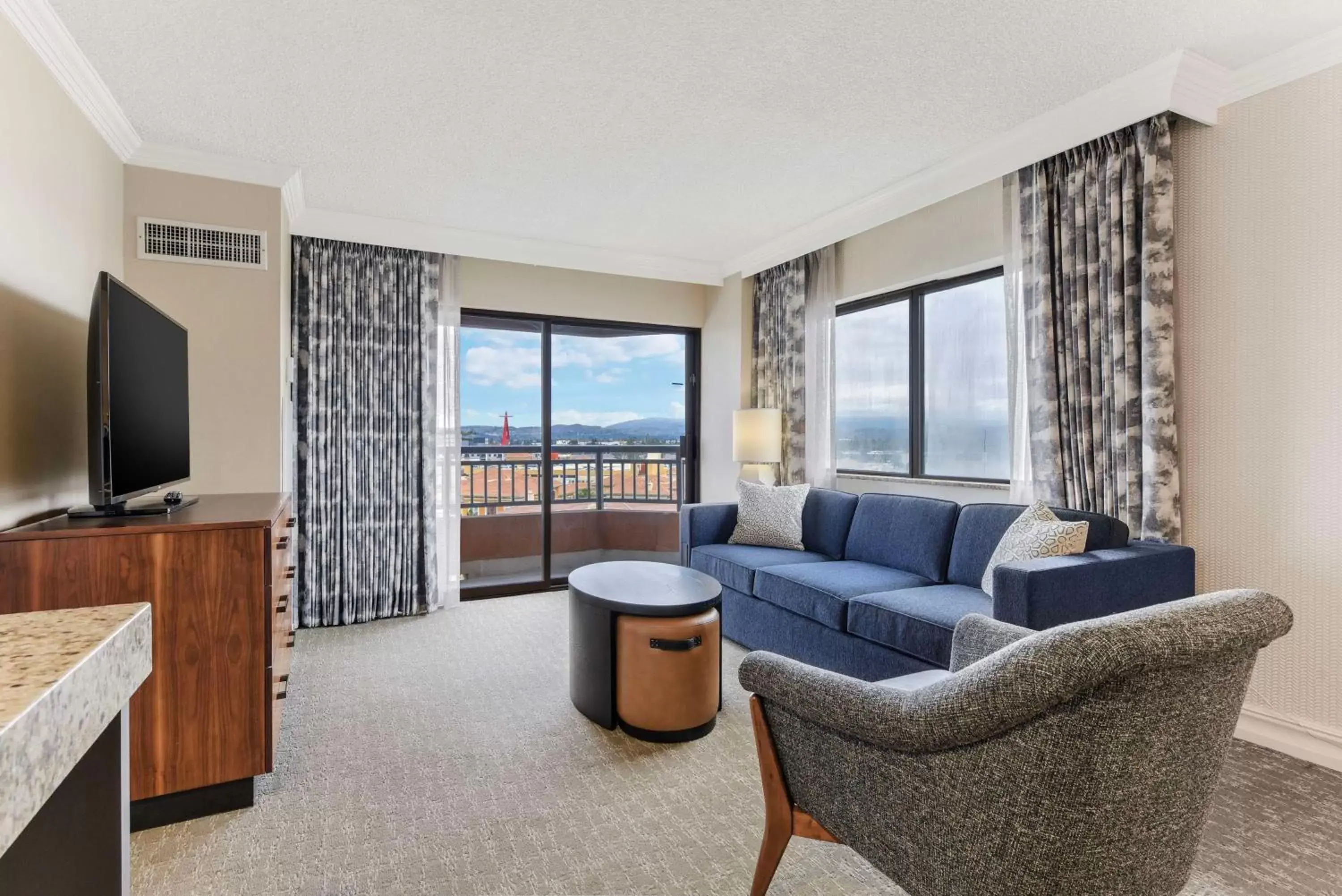 Double Suite with Sofa Bed and Balcony - Stadium View in Embassy Suites by Hilton Anaheim-Orange Double Suite with Sofa Bed and Balcony - Stadium View in Embassy Suites by Hilton Anaheim-Orange