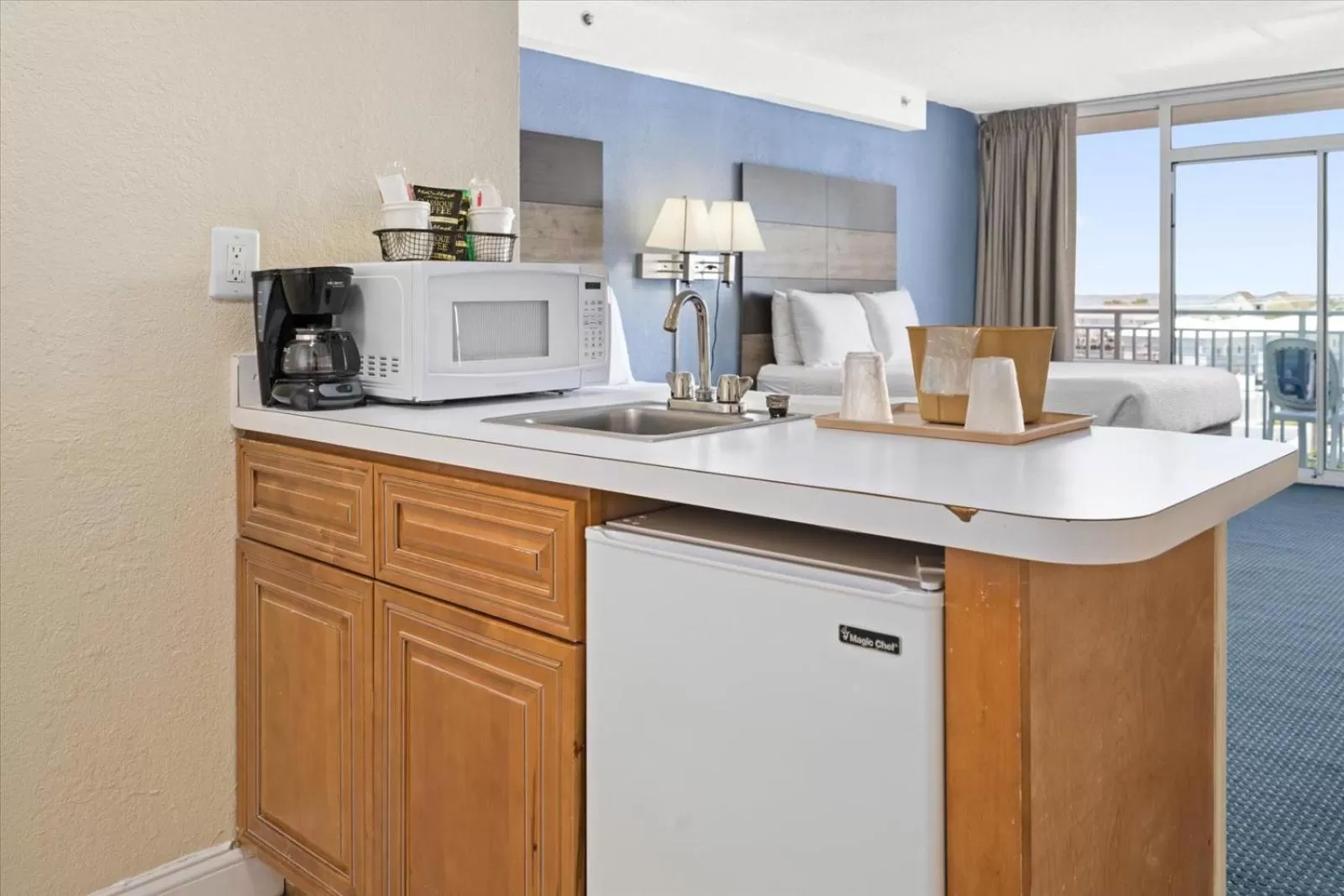 Kitchen or kitchenette in Carousel Resort Hotel and Condominiums
