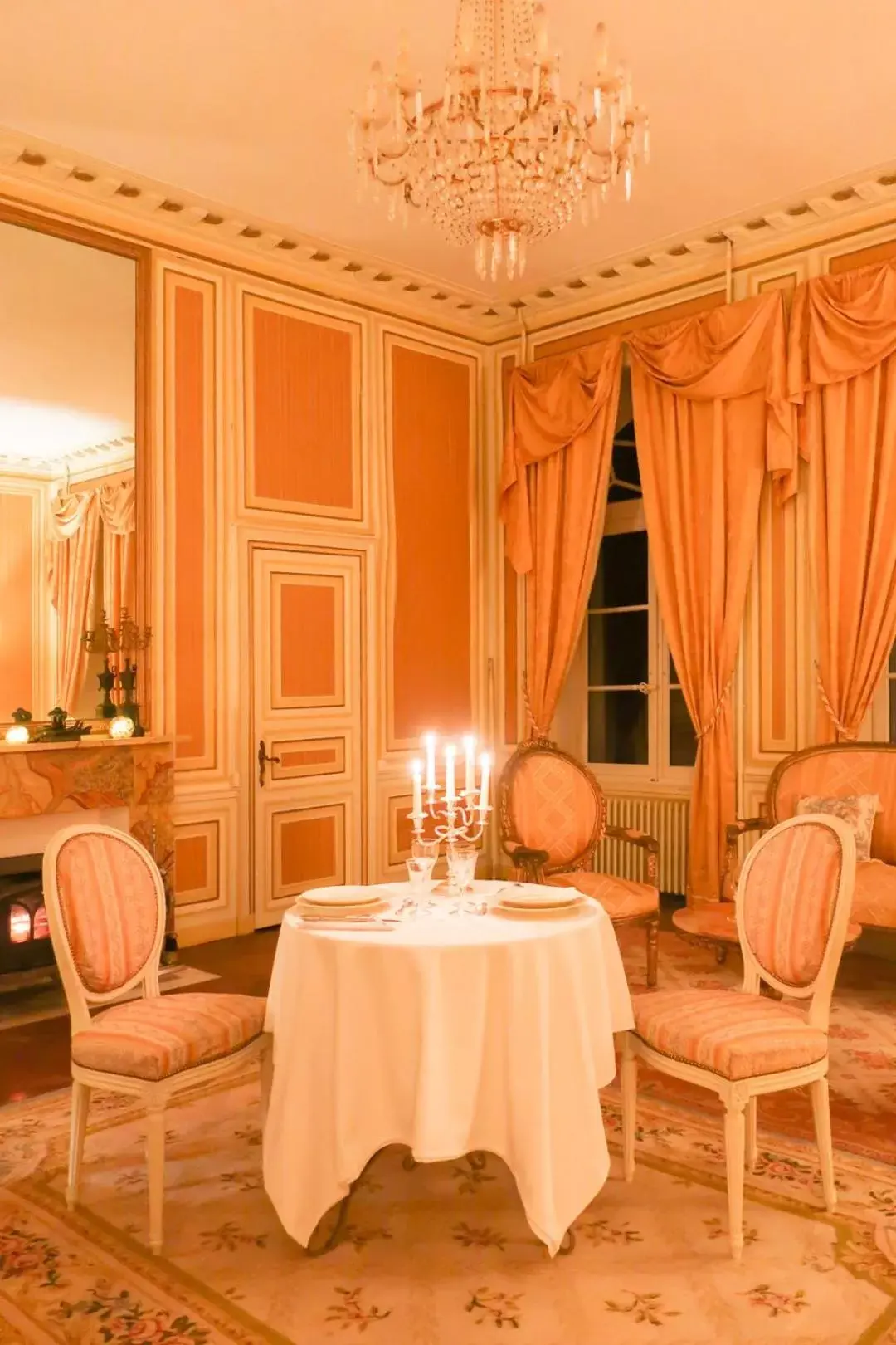 Living room in Chateau du Hallay