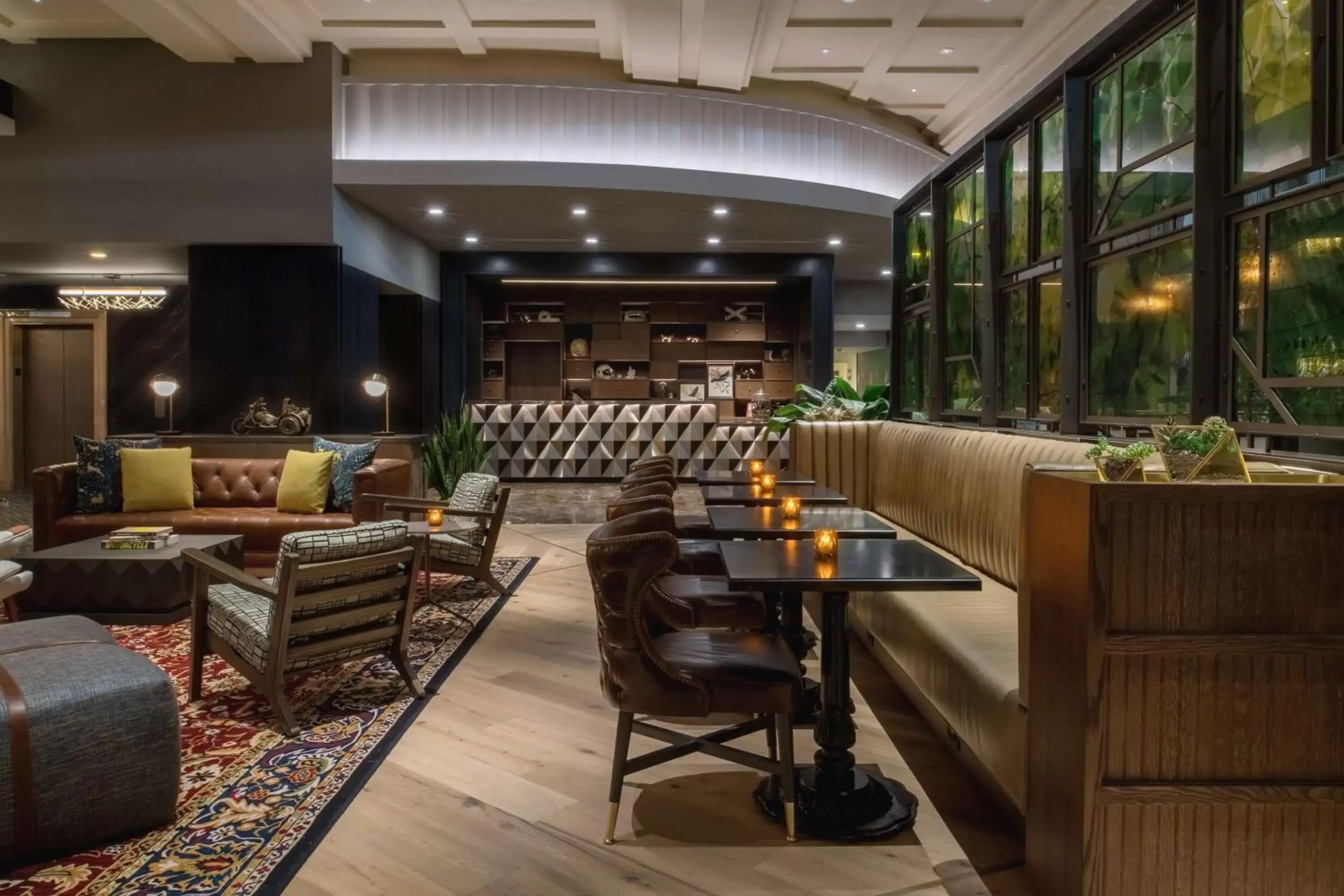 Lobby or reception in The Duniway Portland, A Hilton Hotel Lobby or reception in The Duniway Portland, A Hilton Hotel