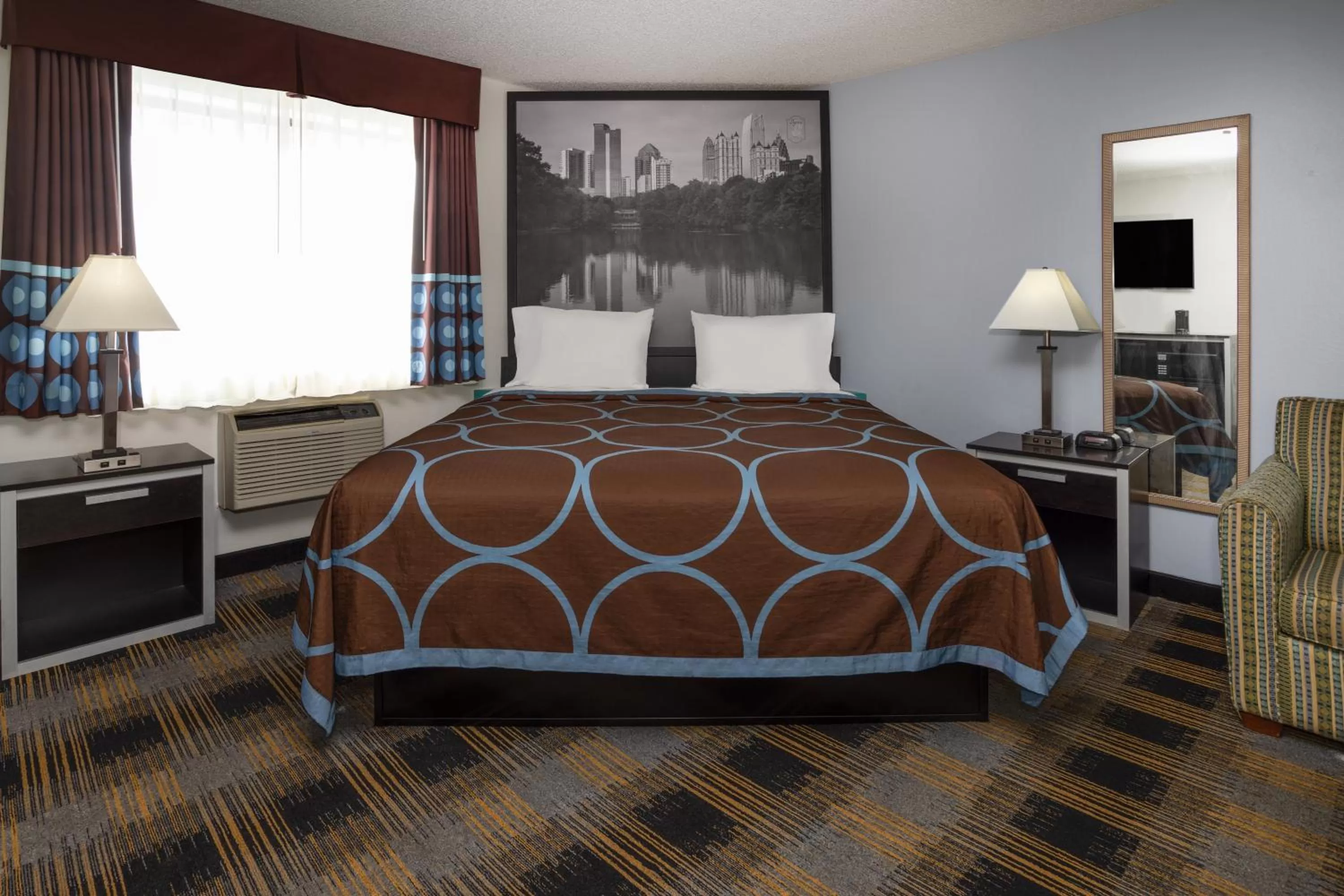 Bedroom, Bed in Super 8 by Wyndham Villa Rica