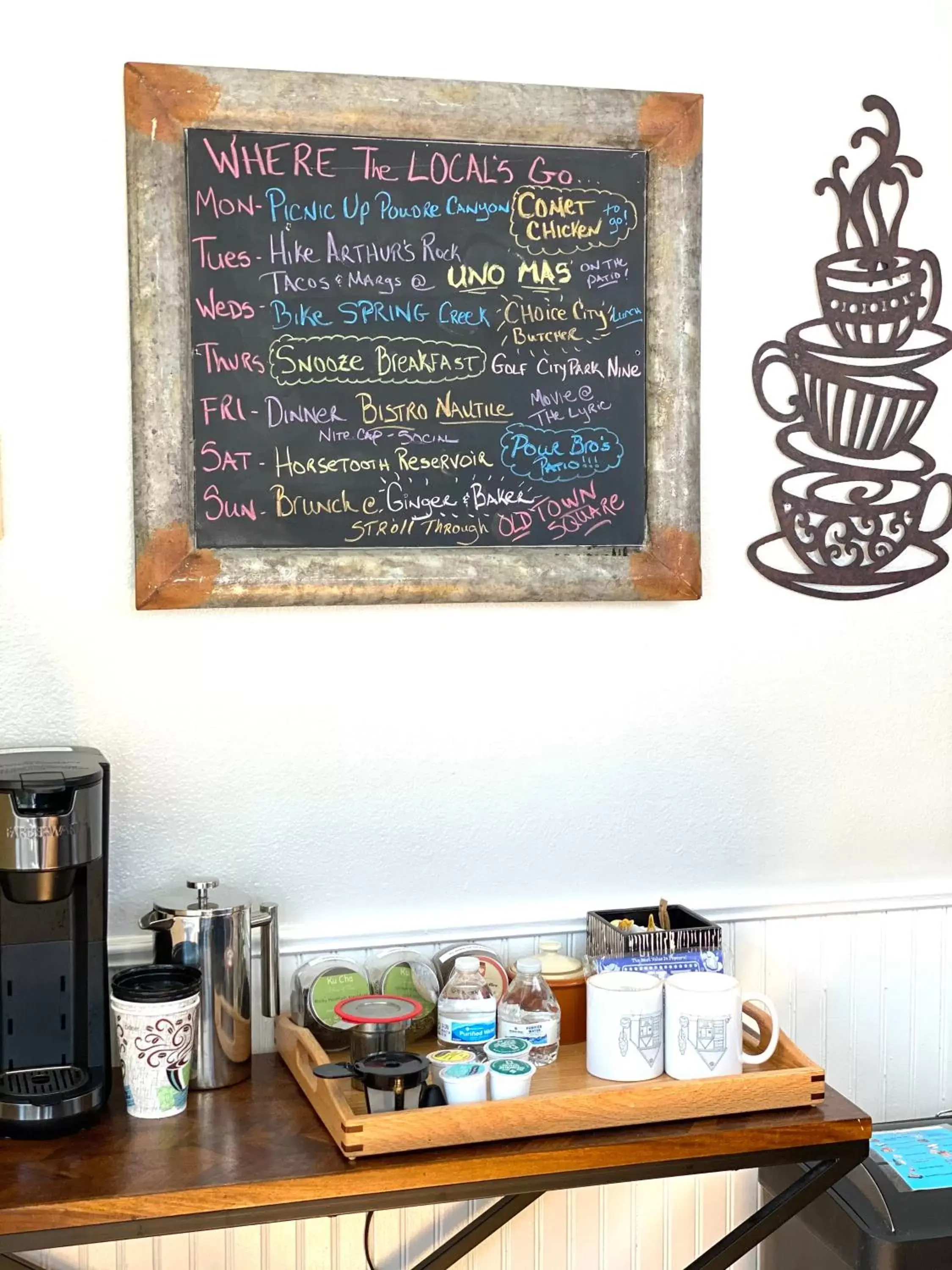 Coffee/tea facilities in Remington Flats