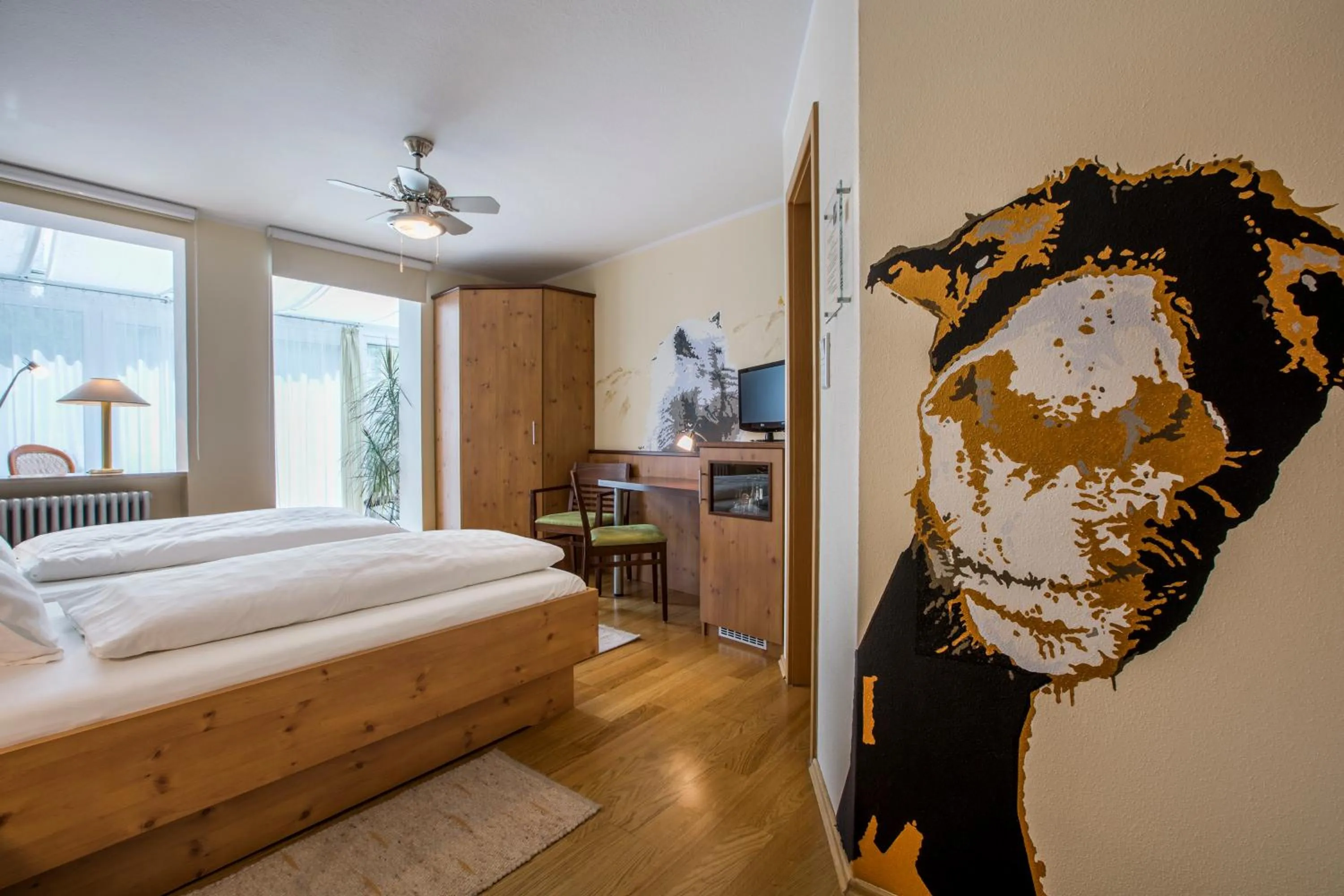 TV and multimedia, Bed in Hotel Brunner