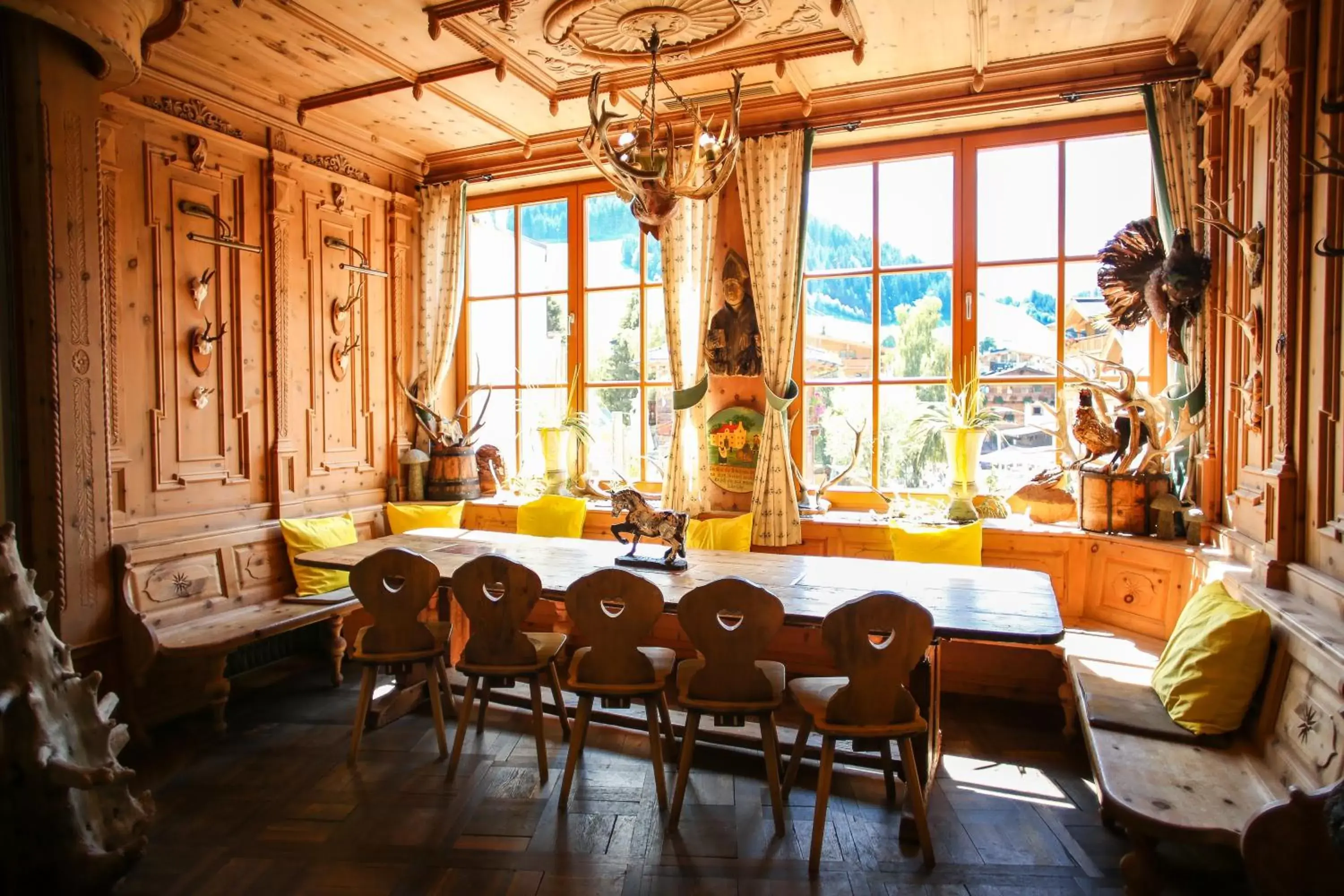 Lobby or reception in Hotel Alpine Palace