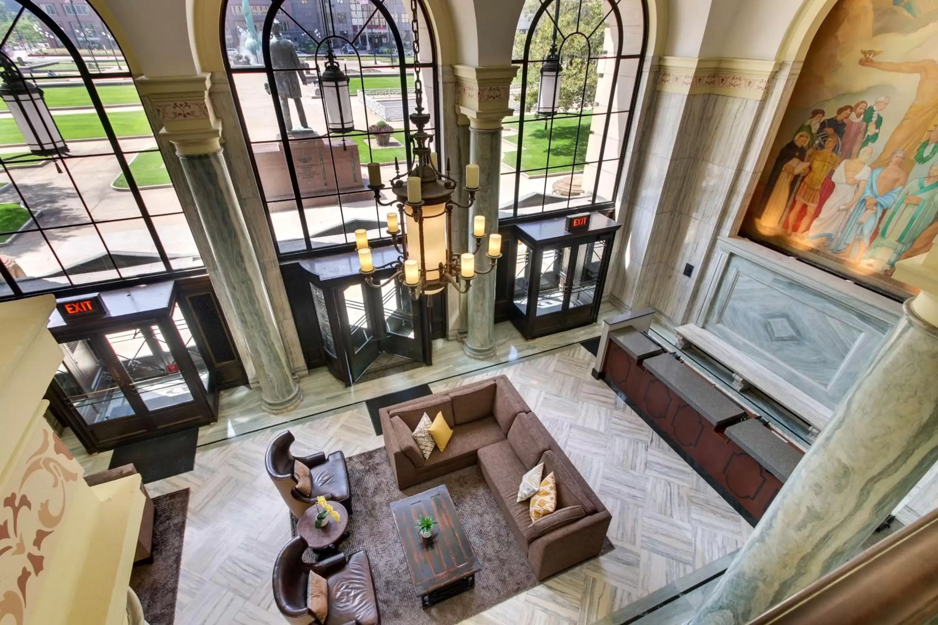 Lobby or reception in Drury Plaza Hotel Cleveland Downtown