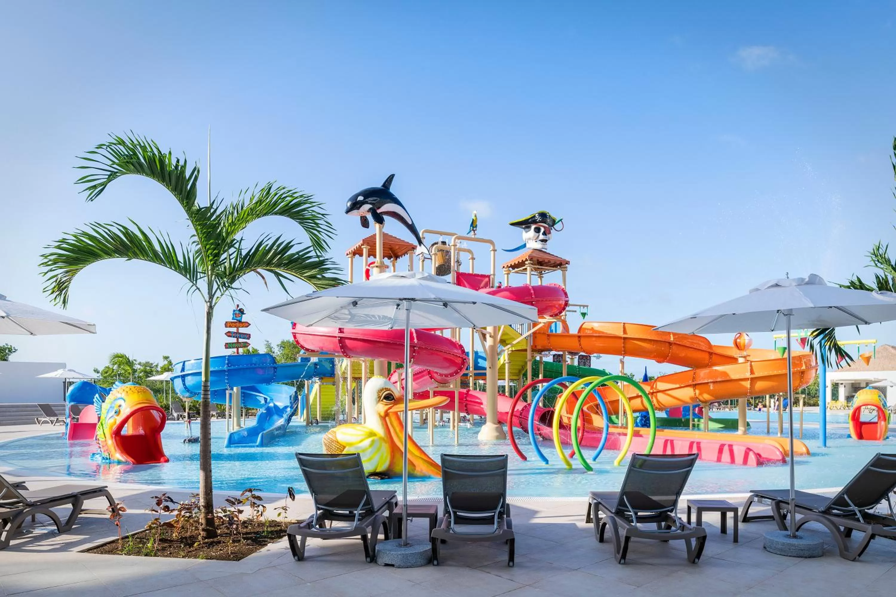 Aqua park in Ocean Coral Spring Resort - All Inclusive
