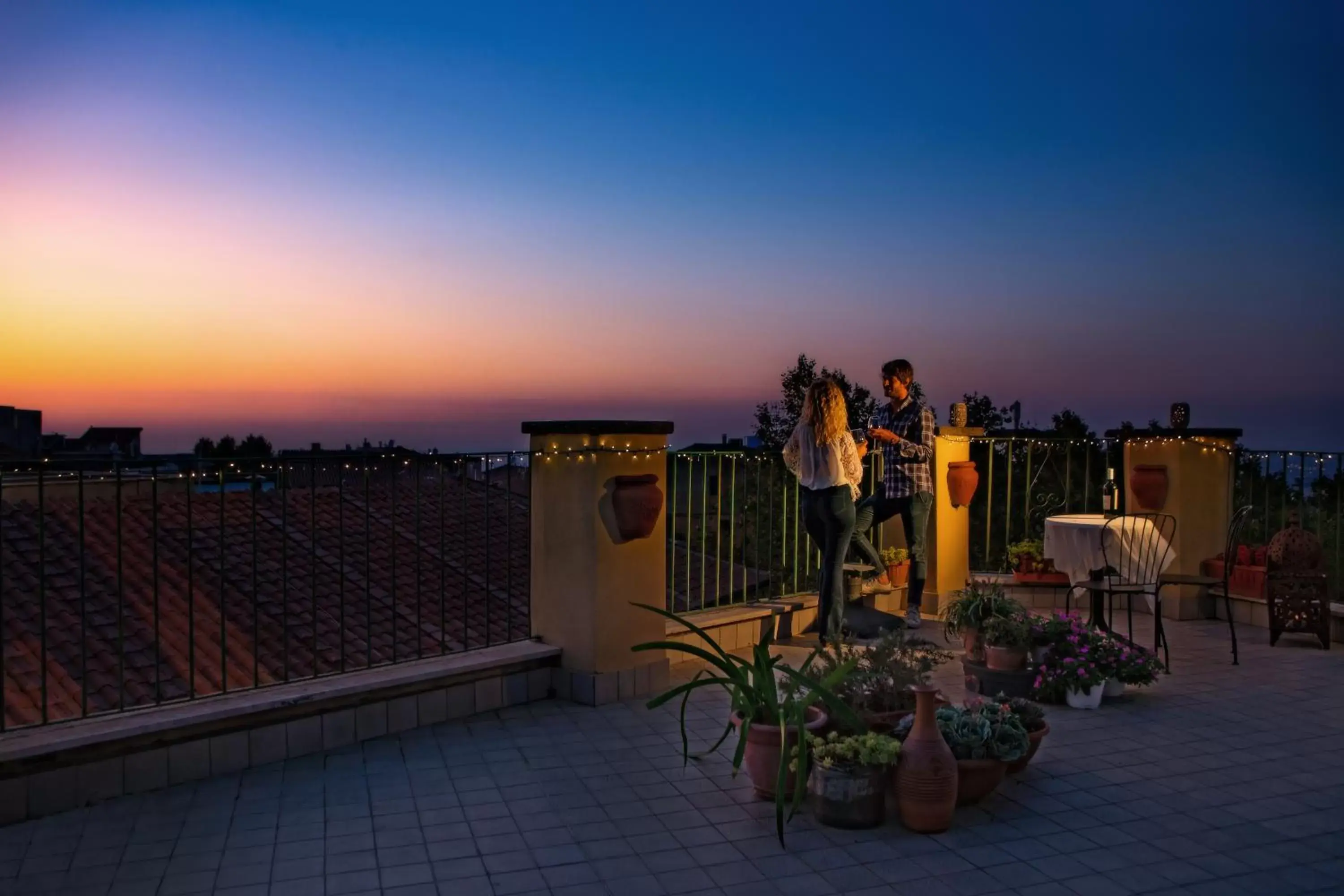 Balcony/Terrace in B&B Buonfiglio Cicconcelli - Terrazza panoramica