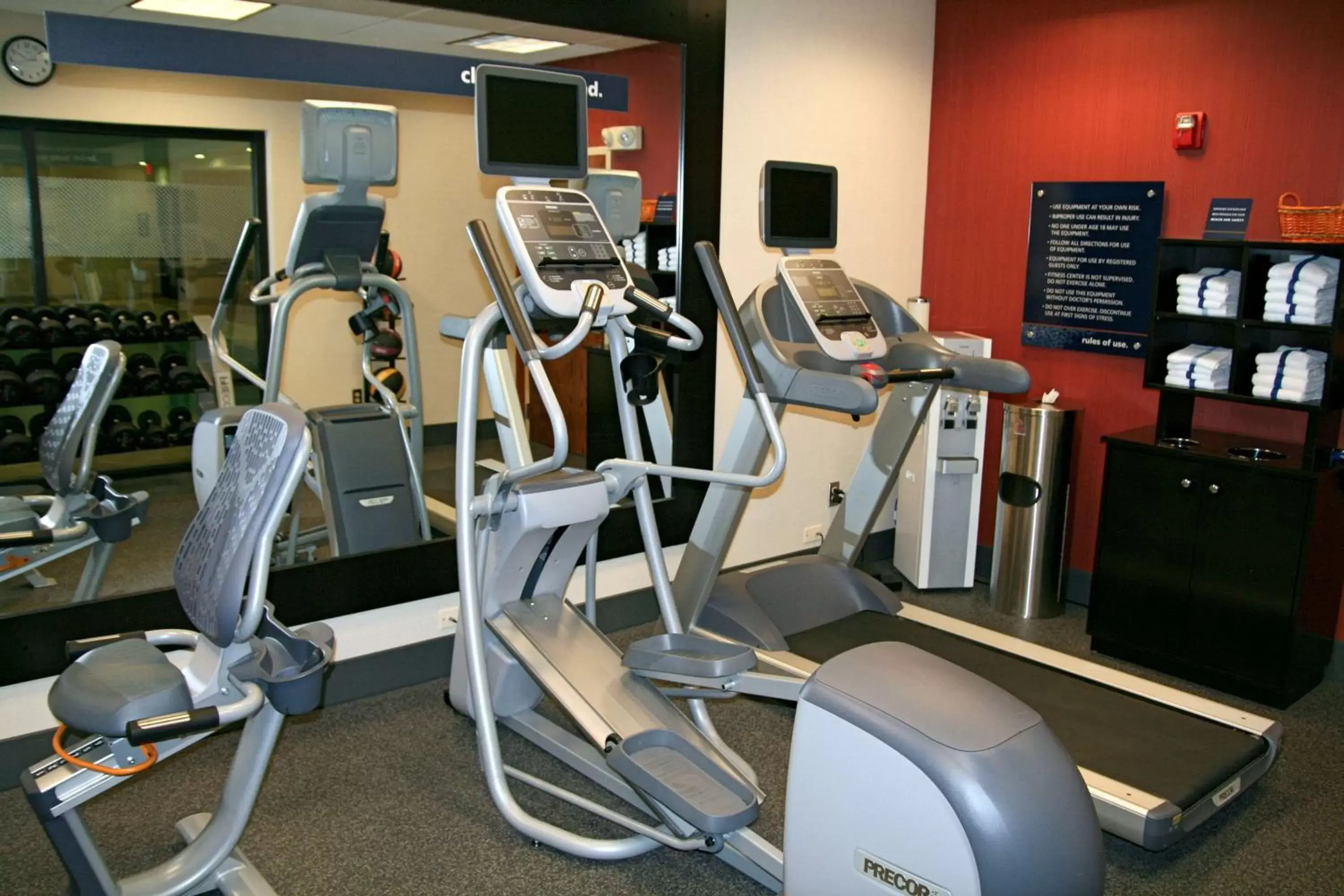 Fitness centre/facilities, Fitness Center/Facilities in Hampton Inn Raynham-Taunton