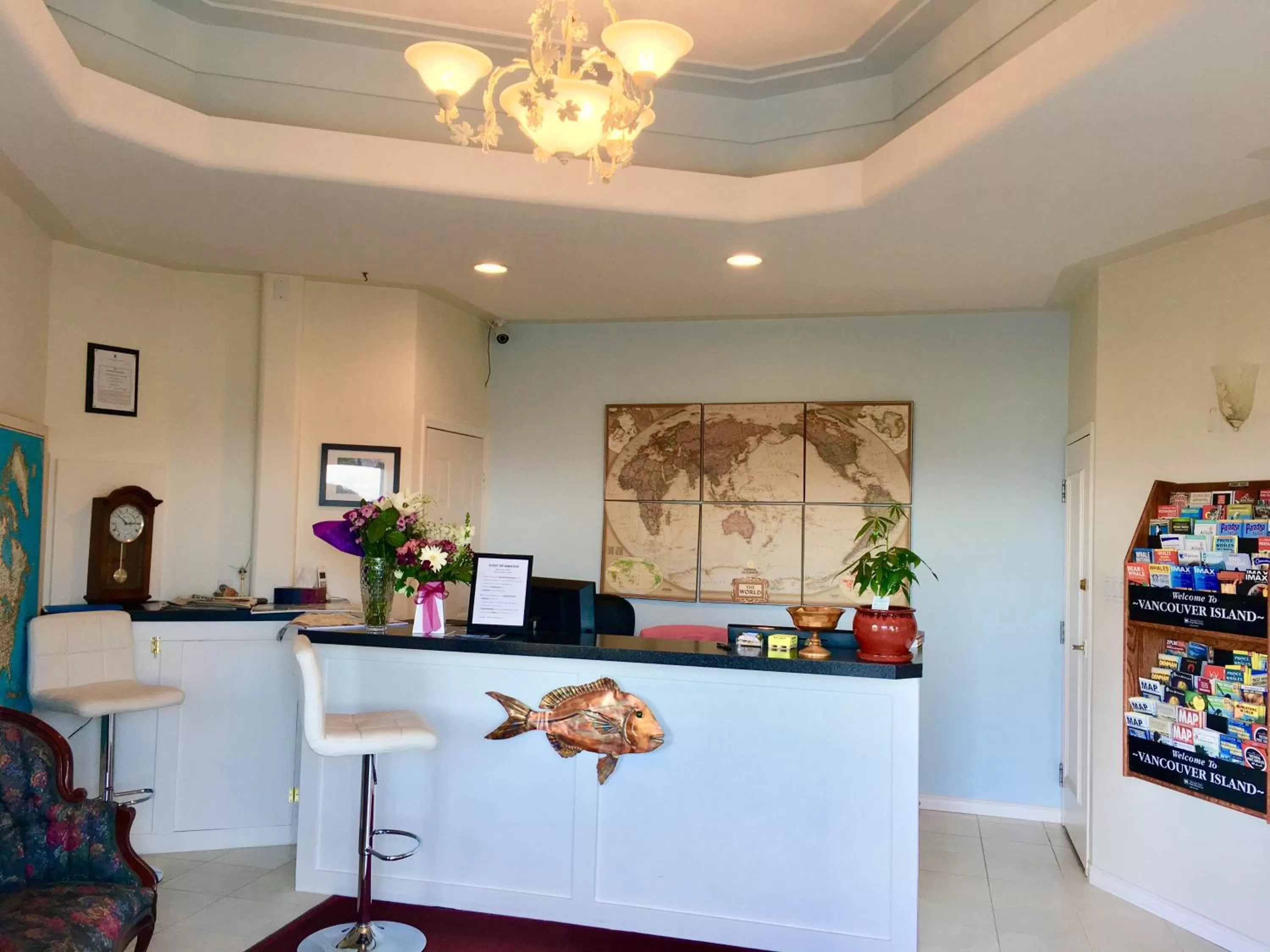 Lobby or reception in Casa Grande Inn