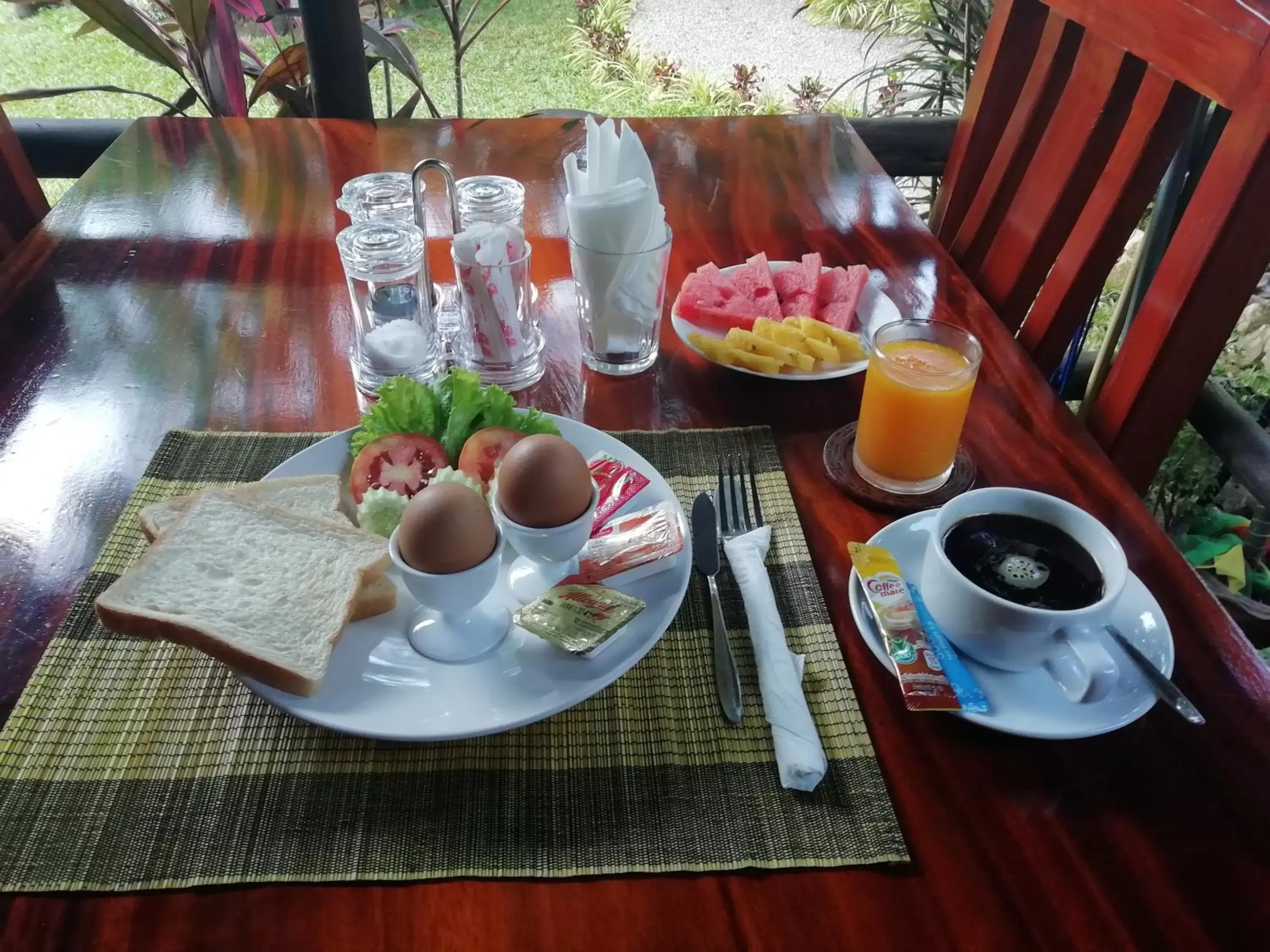 Breakfast in Macura Resort