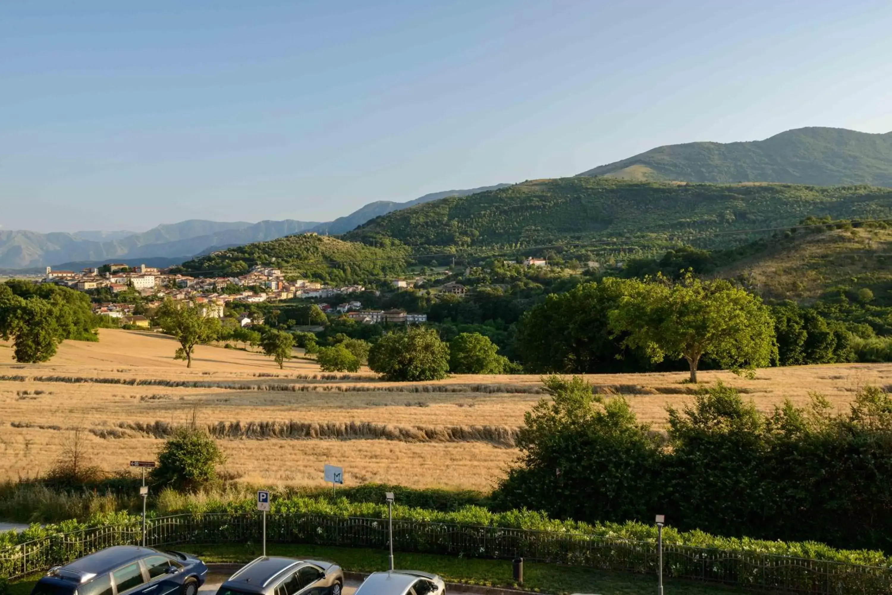 Mountain View in Hotel Hermitage