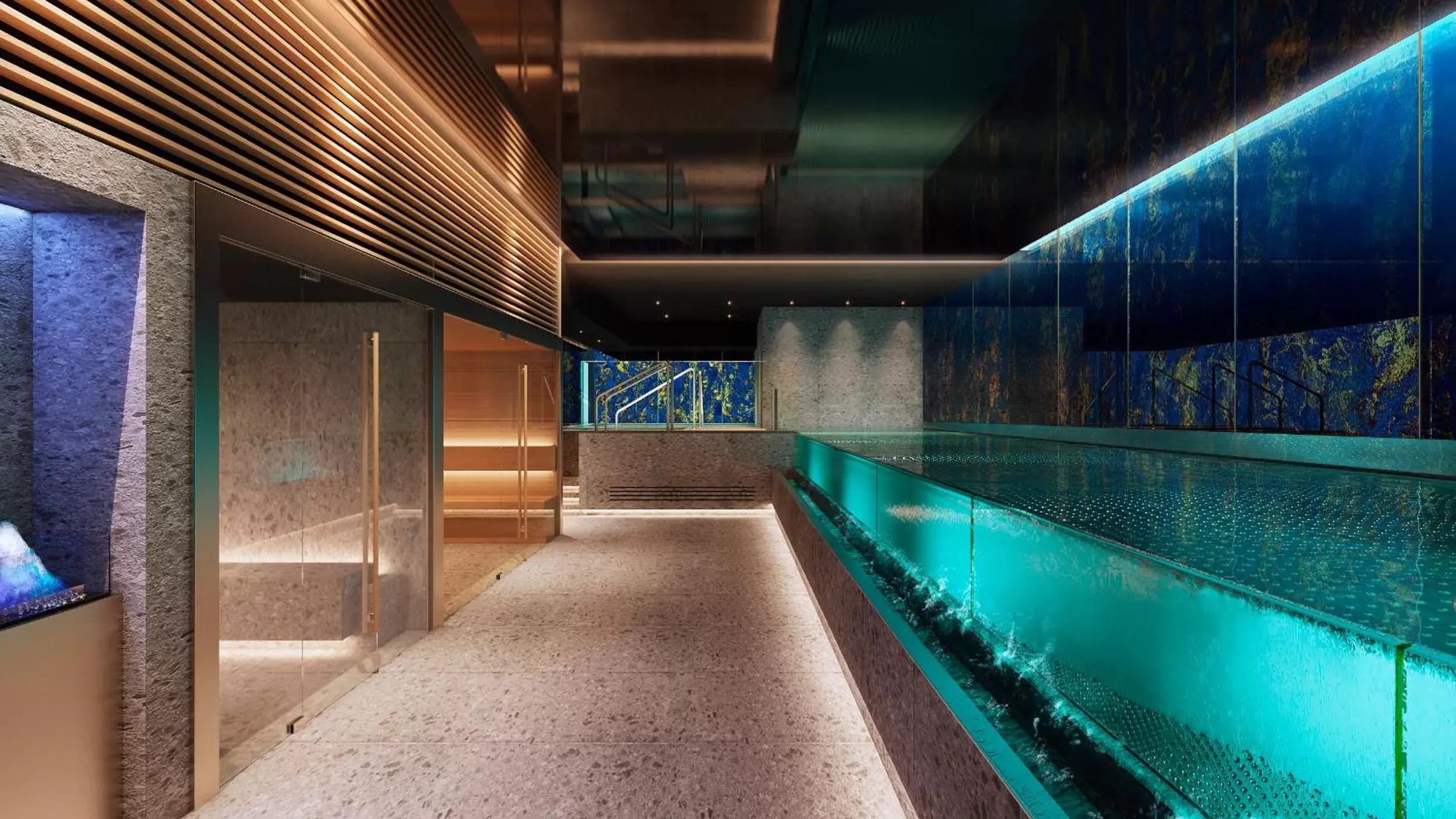 Sauna, Swimming Pool in Wellington Hotel & Spa Madrid