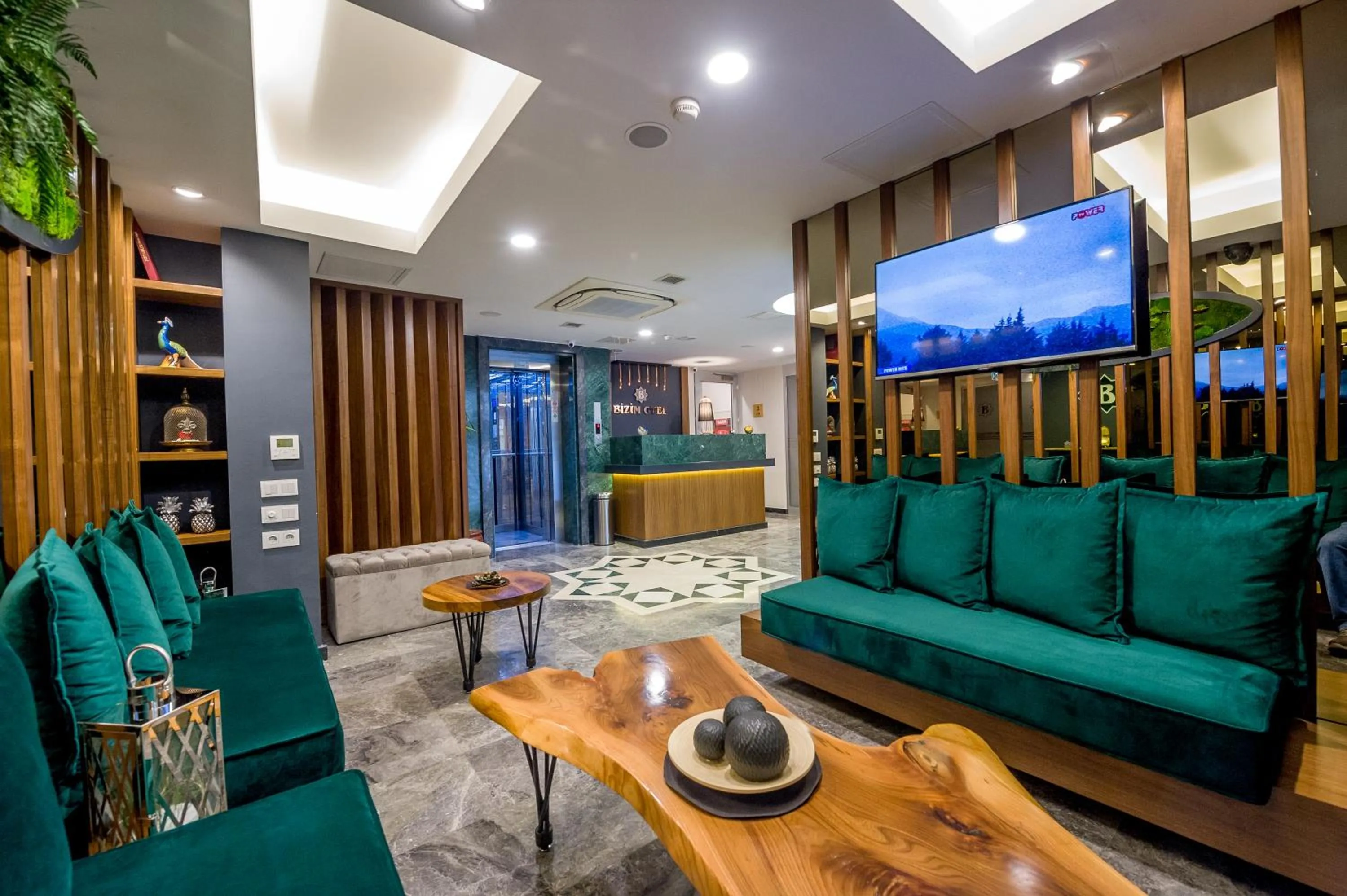 Lobby or reception in Bizim Hotel
