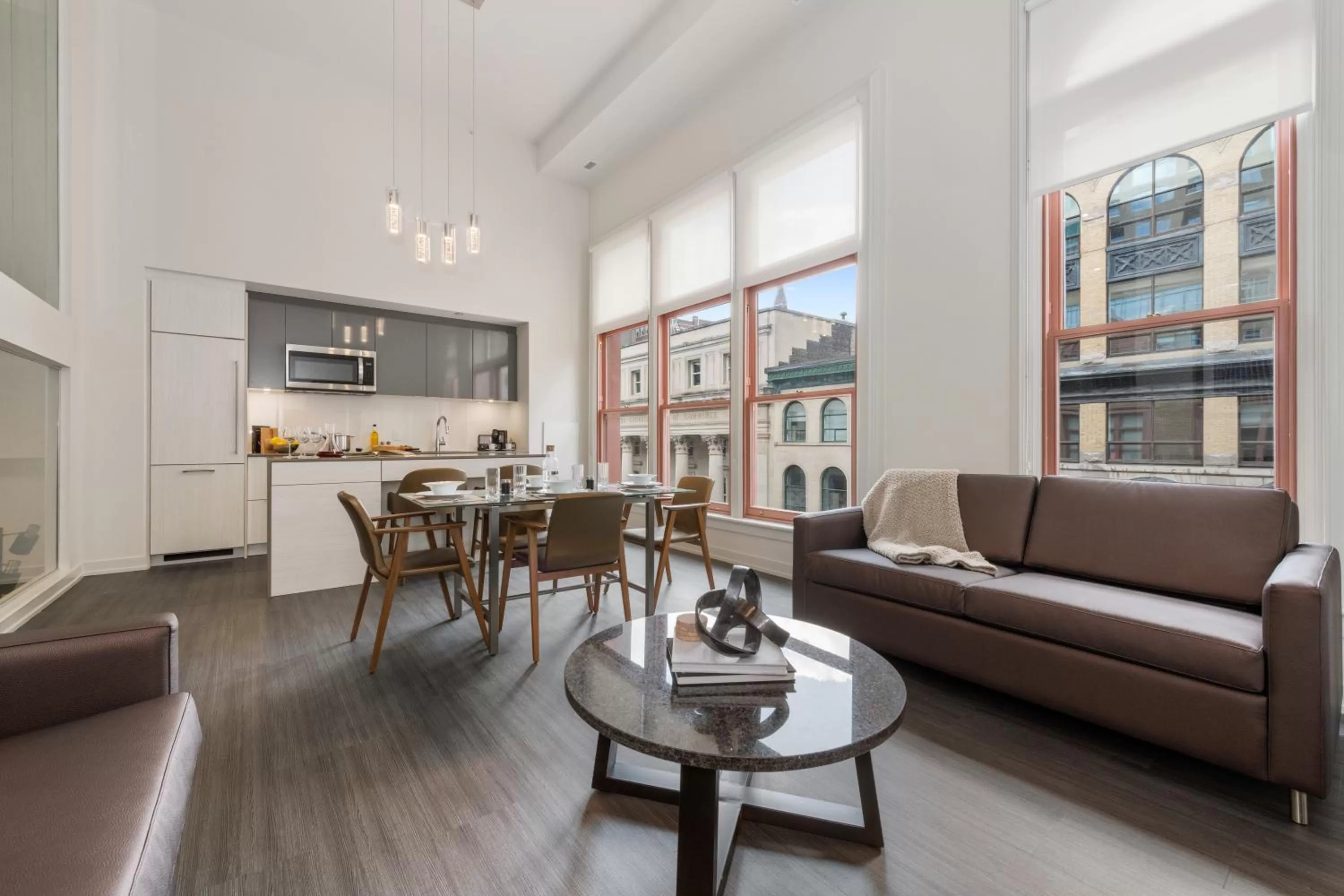 Living room in reStays Ottawa