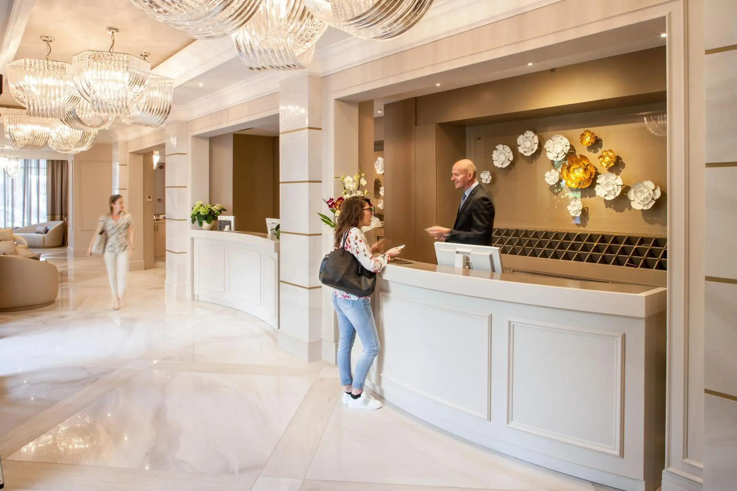 Lobby or reception, Lobby/Reception in Hotel Dei Fiori Restaurant - Meeting & Spa