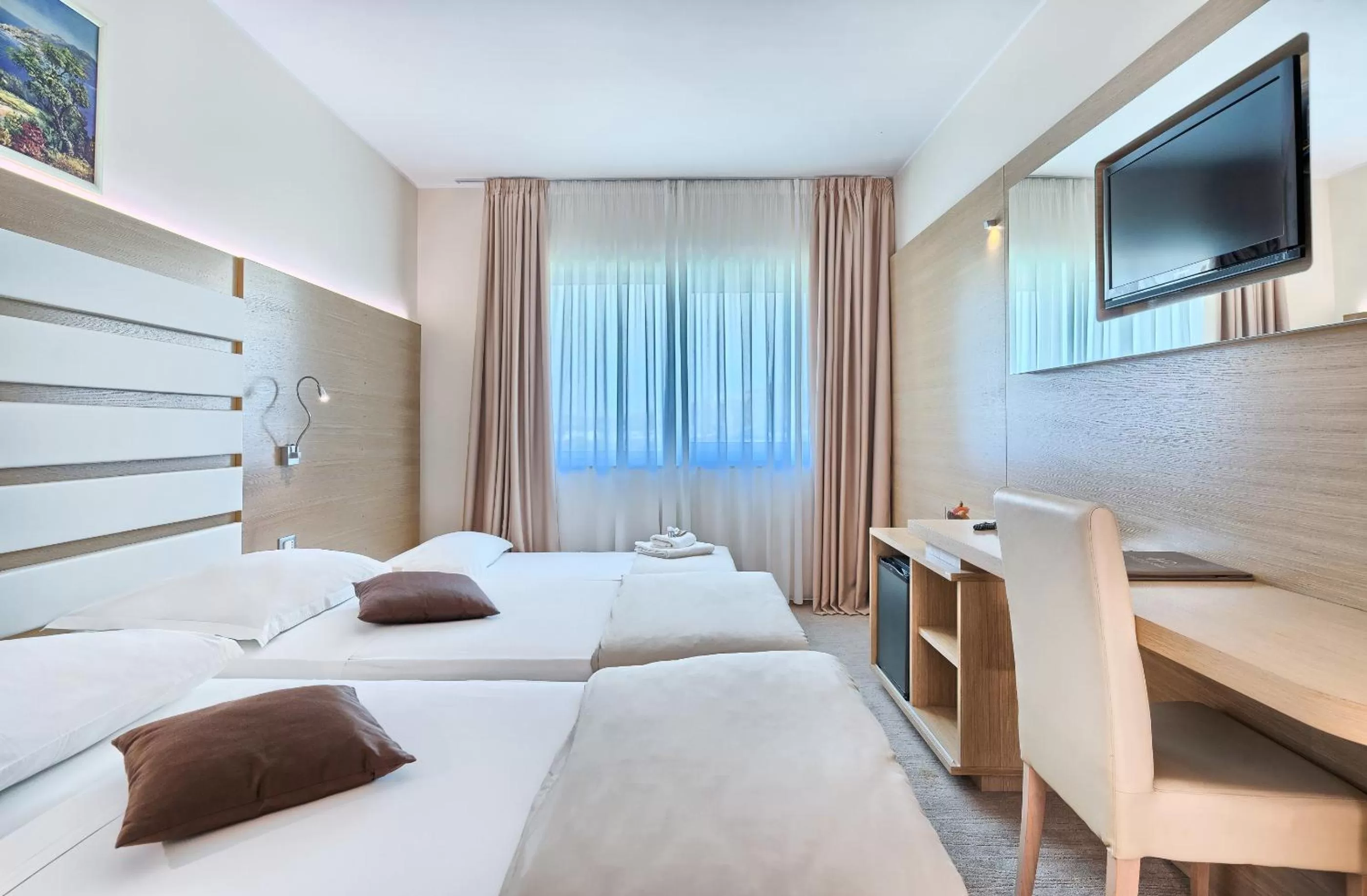 Bed in Hotel Panorama