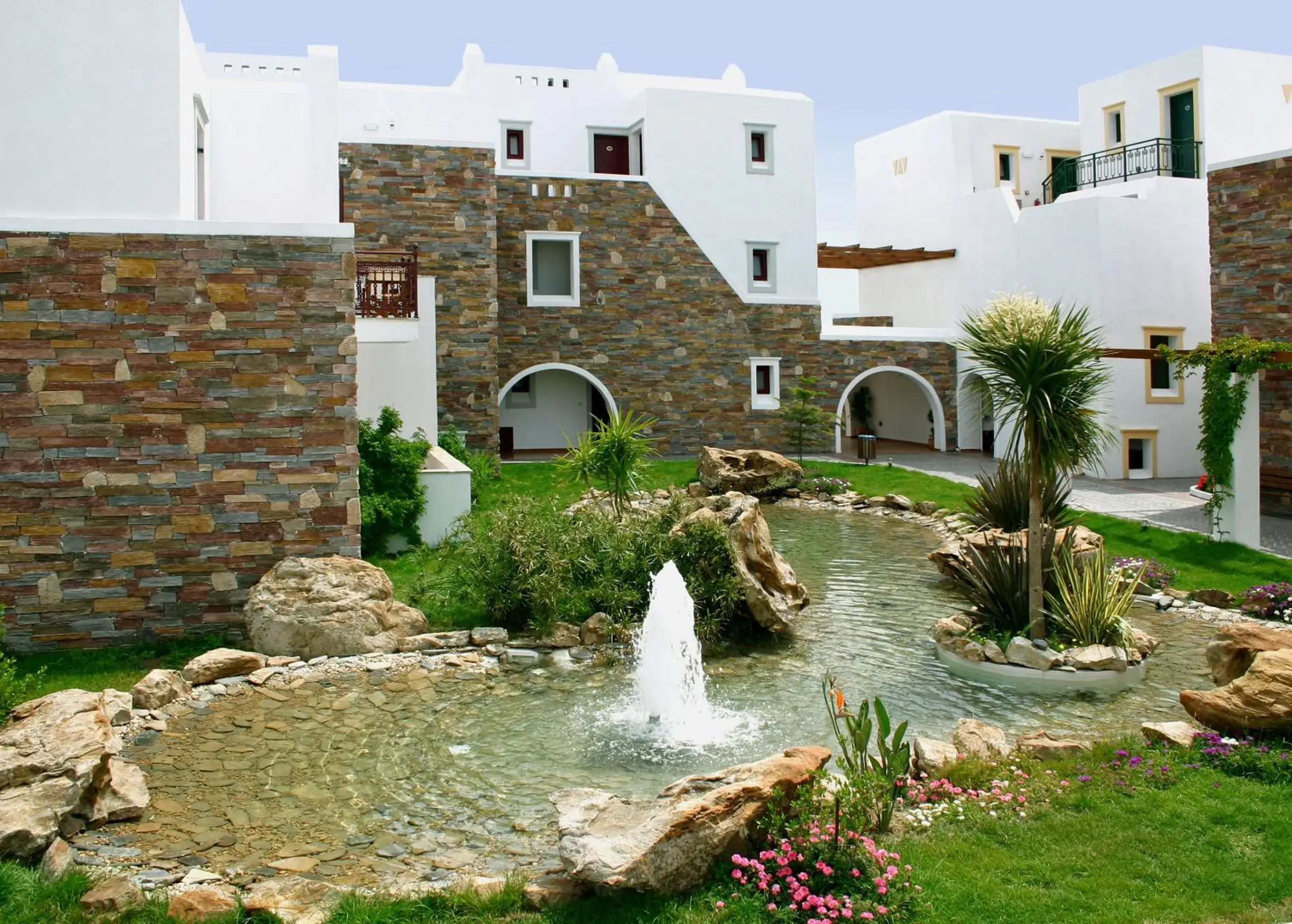 Garden, Property Building in Naxos Resort Beach Hotel