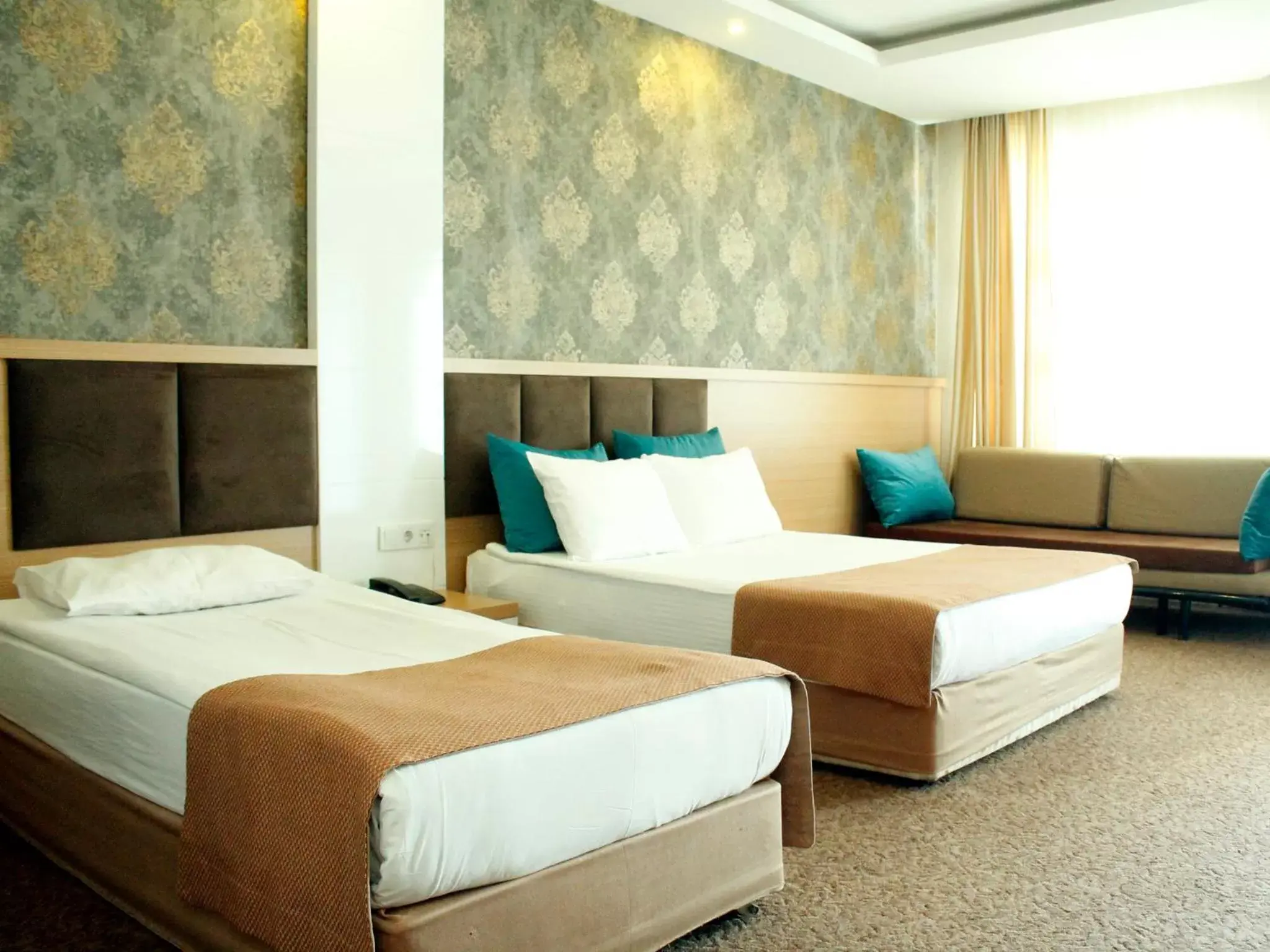 Bed in Start Hotel