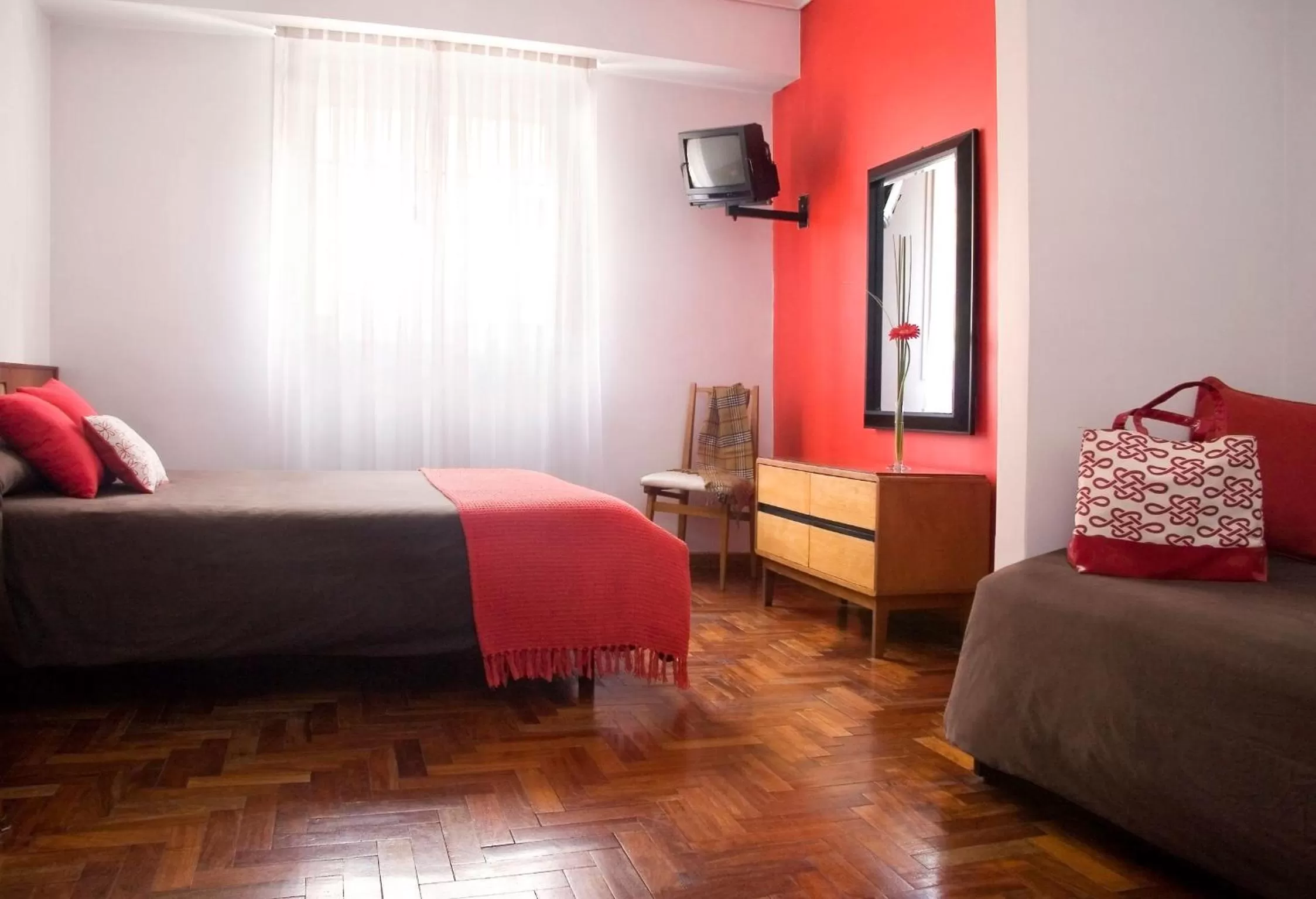 Bedroom, Bed in Petit Recoleta Suites