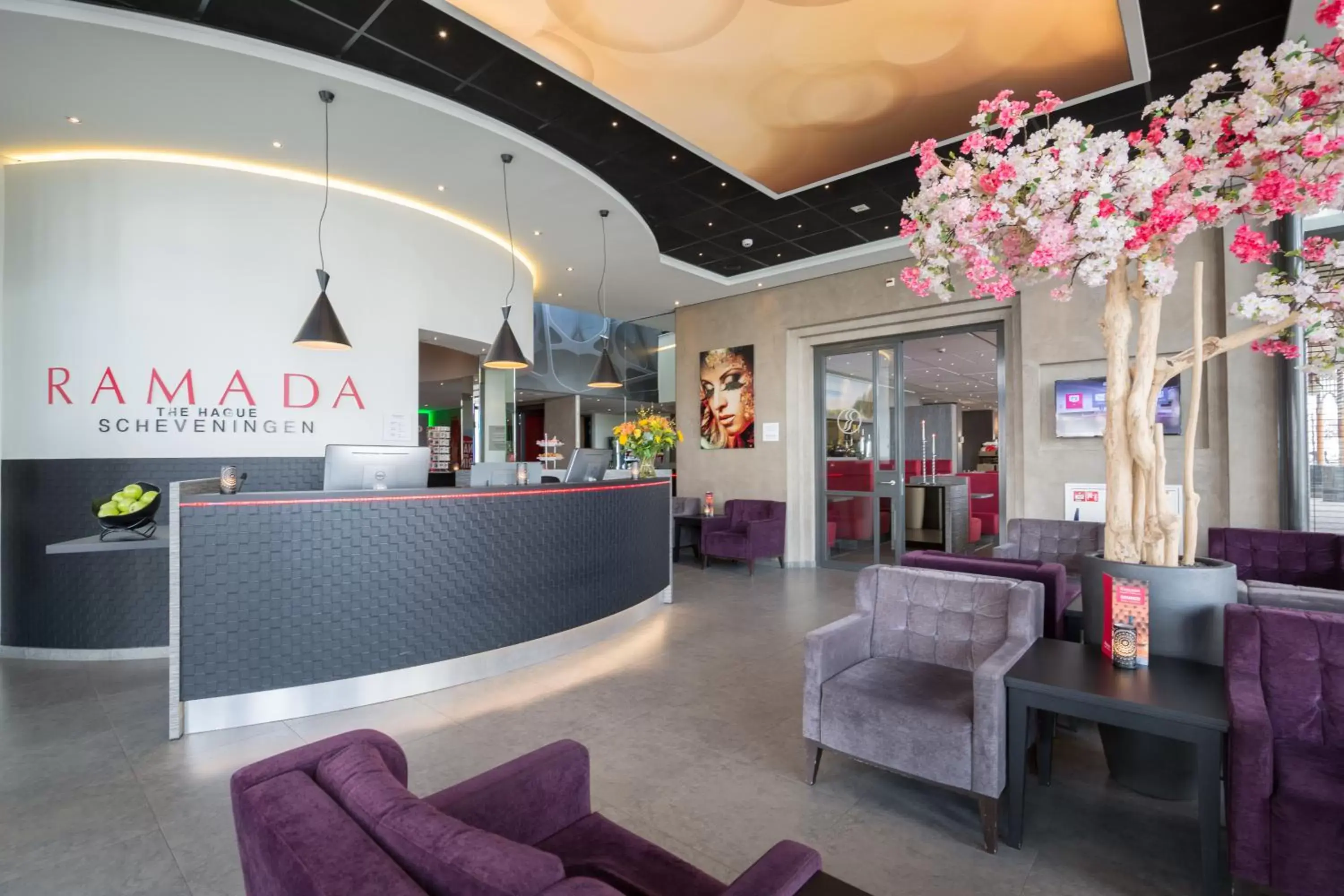 Lobby or reception, Lobby/Reception in Ramada The Hague Scheveningen