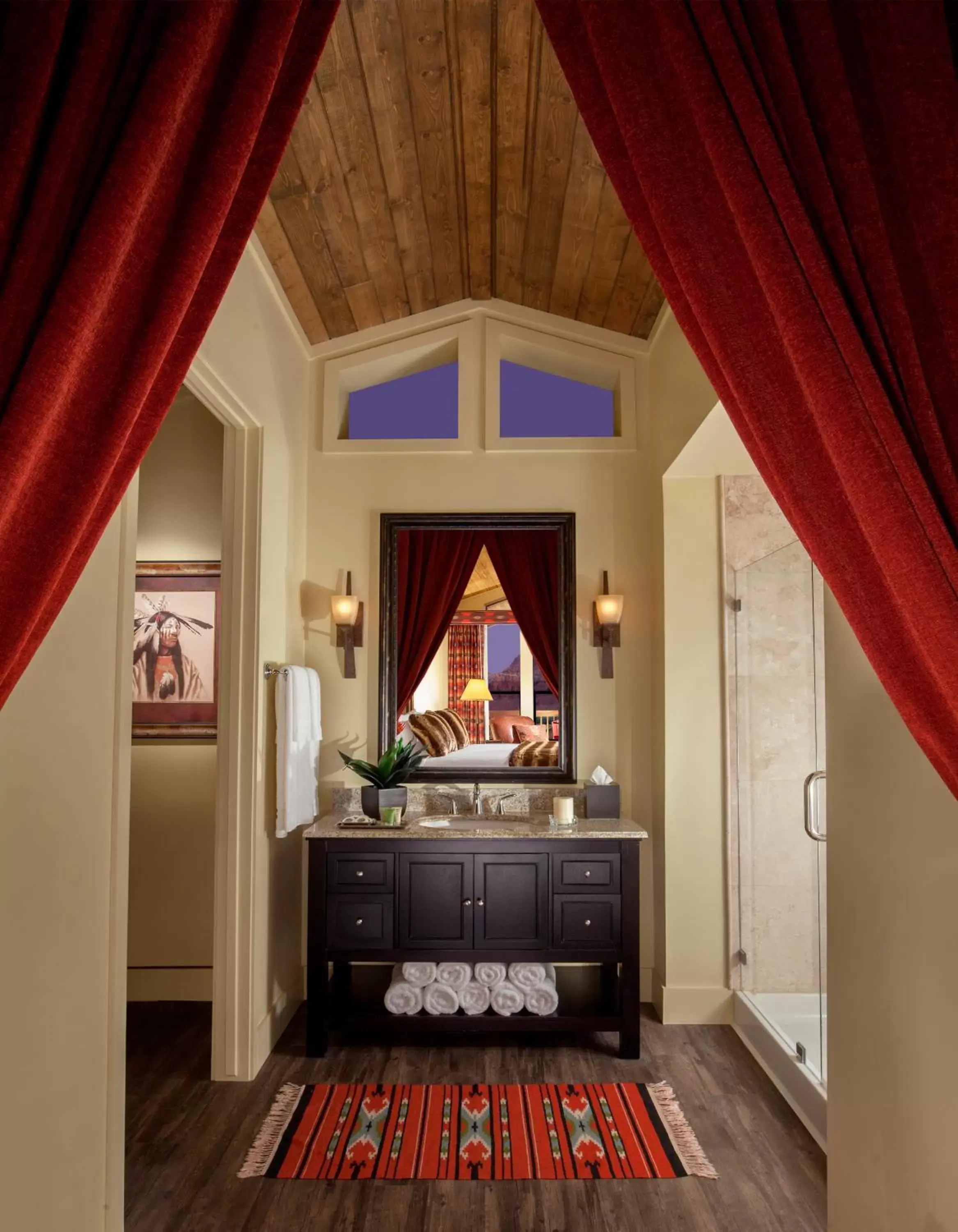 Shower in Capitol Reef Resort