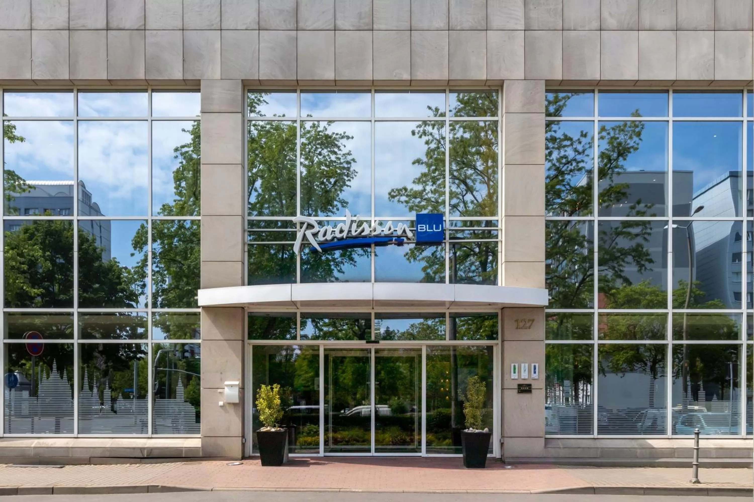 Property building in Radisson Blu Hotel Erfurt