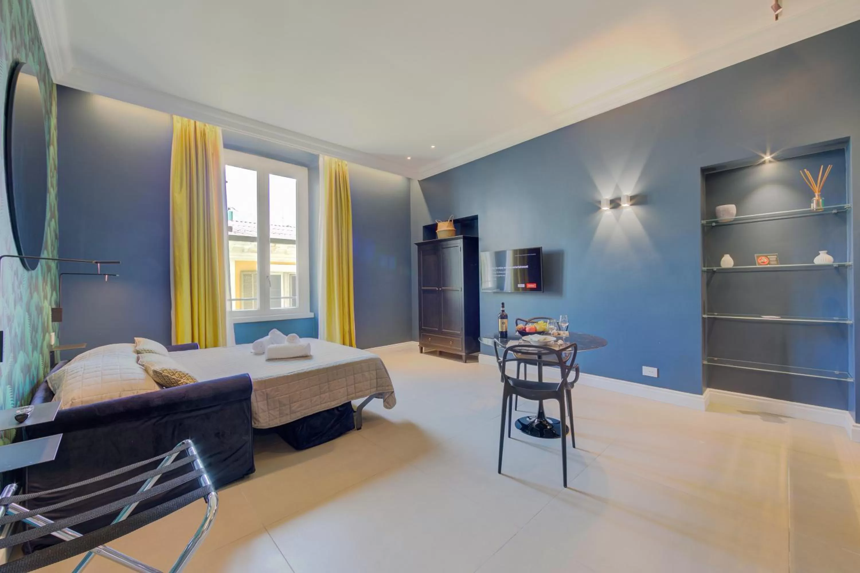 Living room in Boutique Central Apartments- Happy Rentals