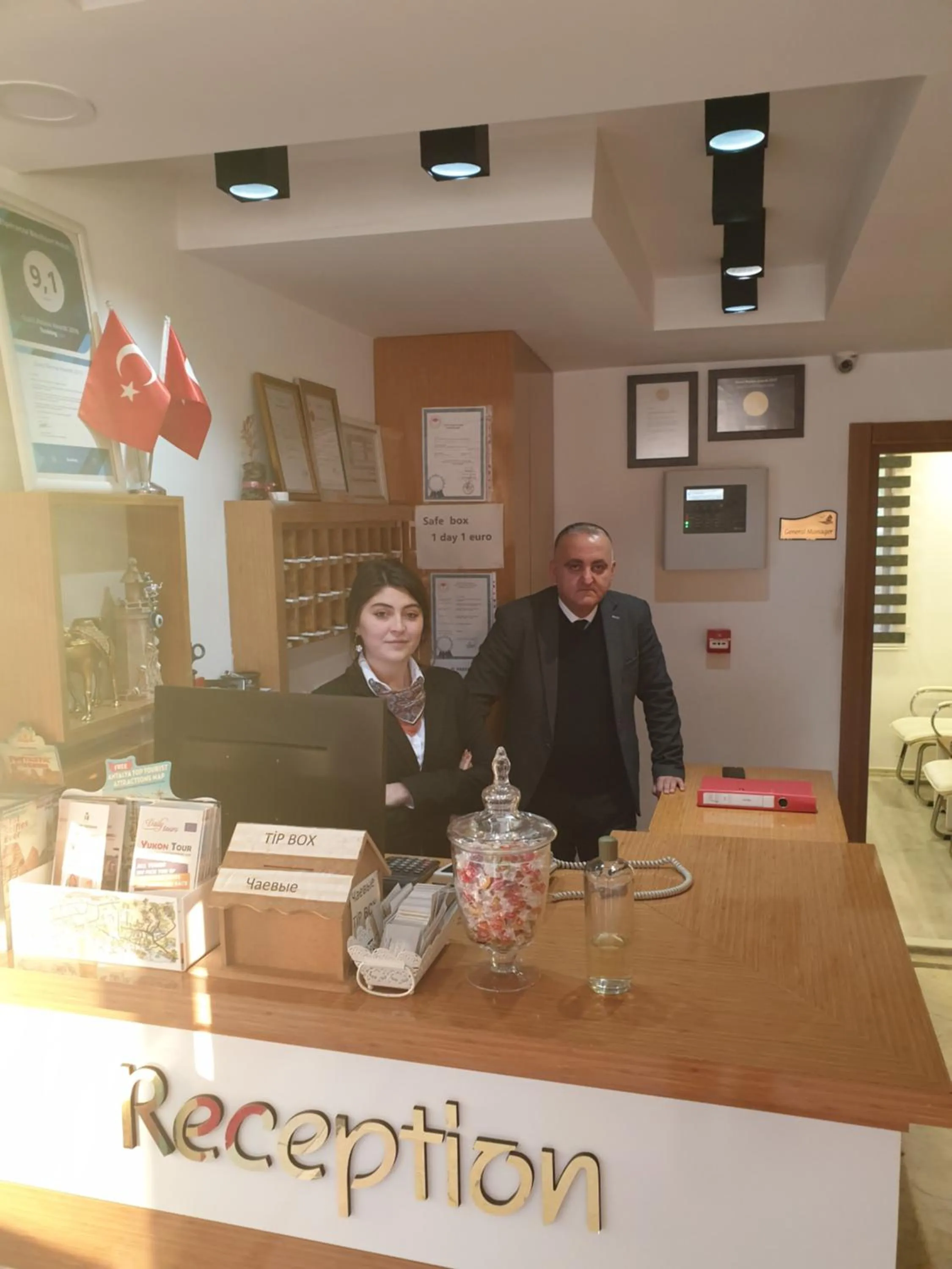 Staff in Esperanza Hotel