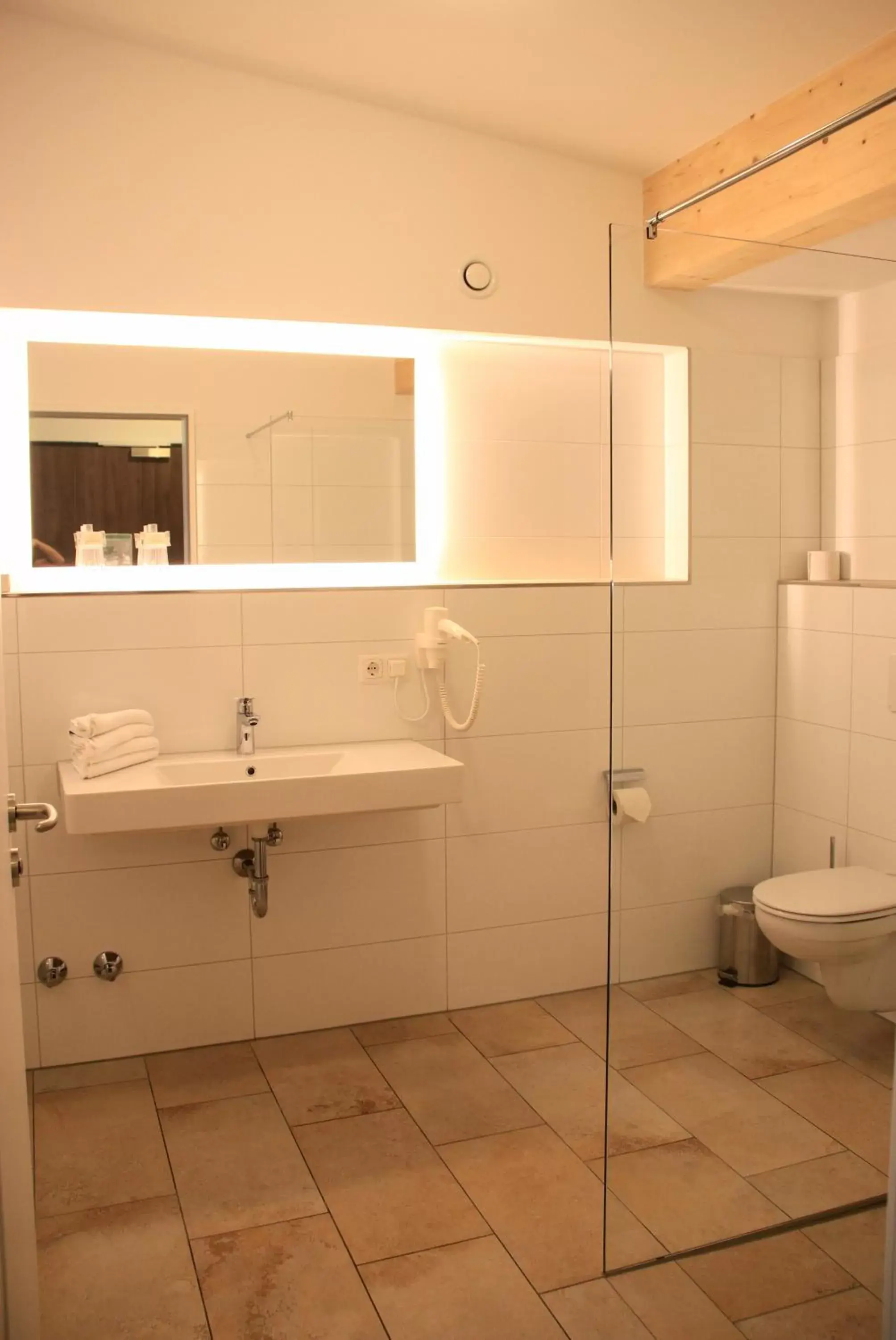 Bathroom in Hotel Schwabenwirt