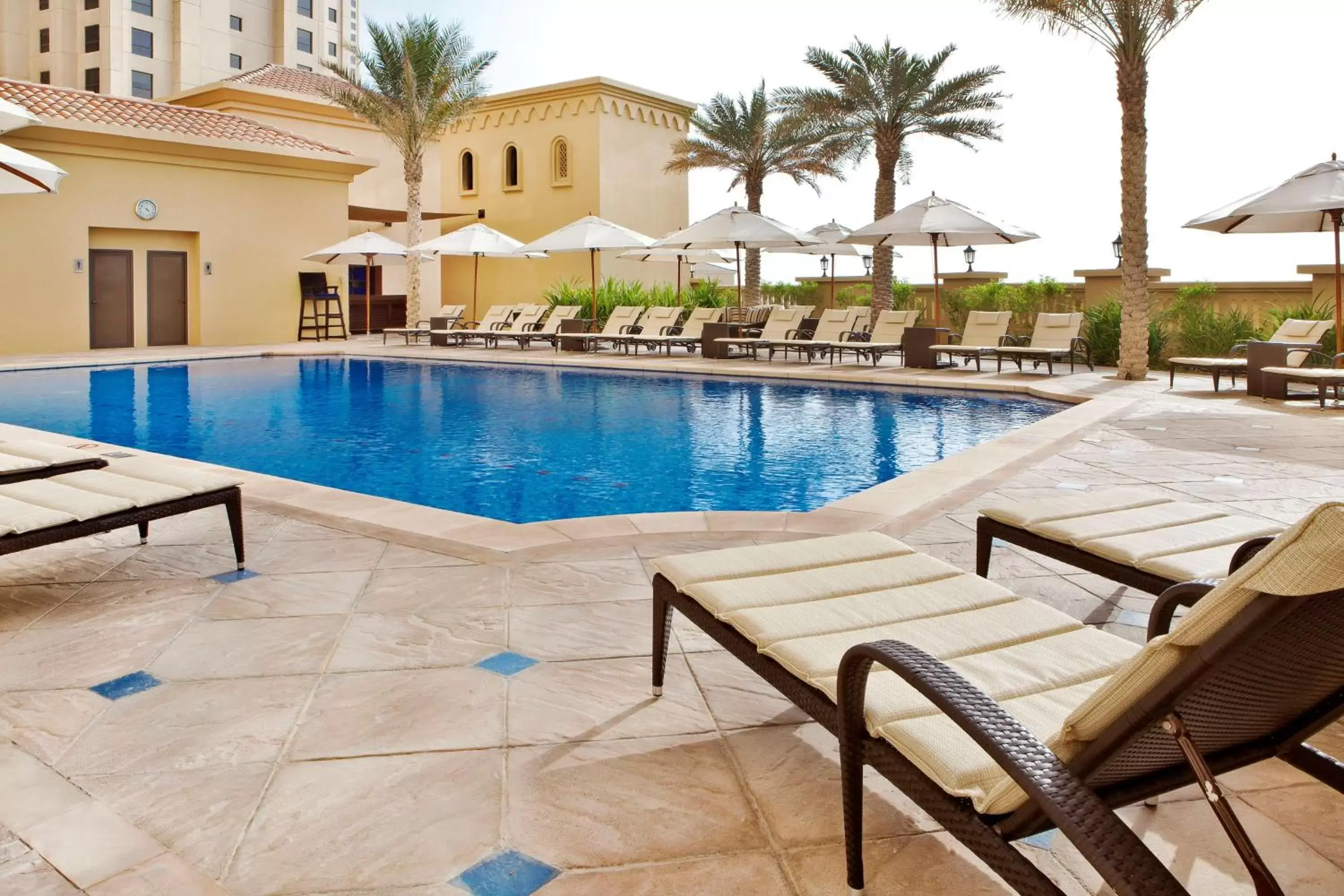 Pool view, Swimming Pool in Hilton Dubai The Walk