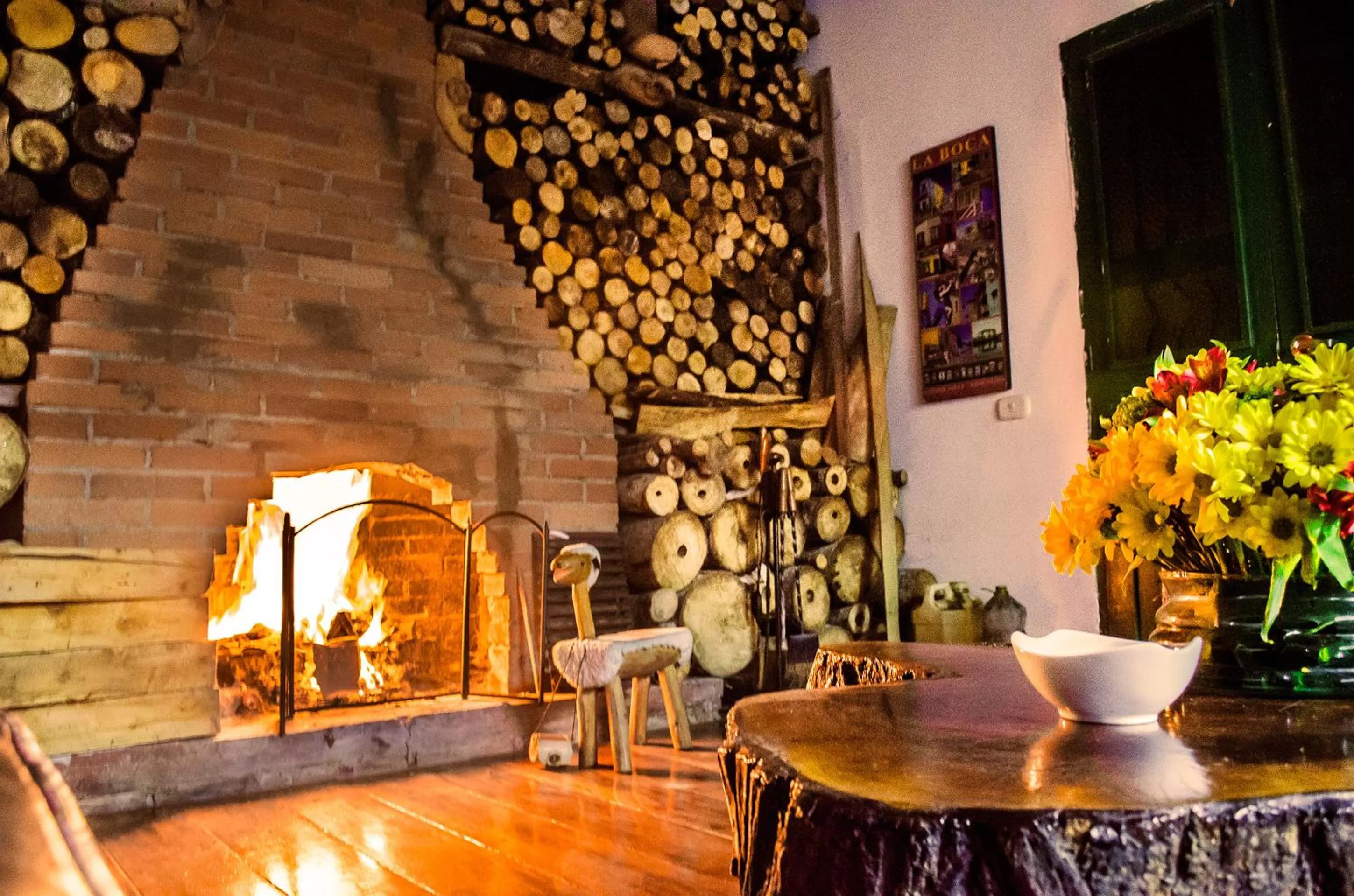 Lobby or reception in Finca Campestre La Adelita B&B