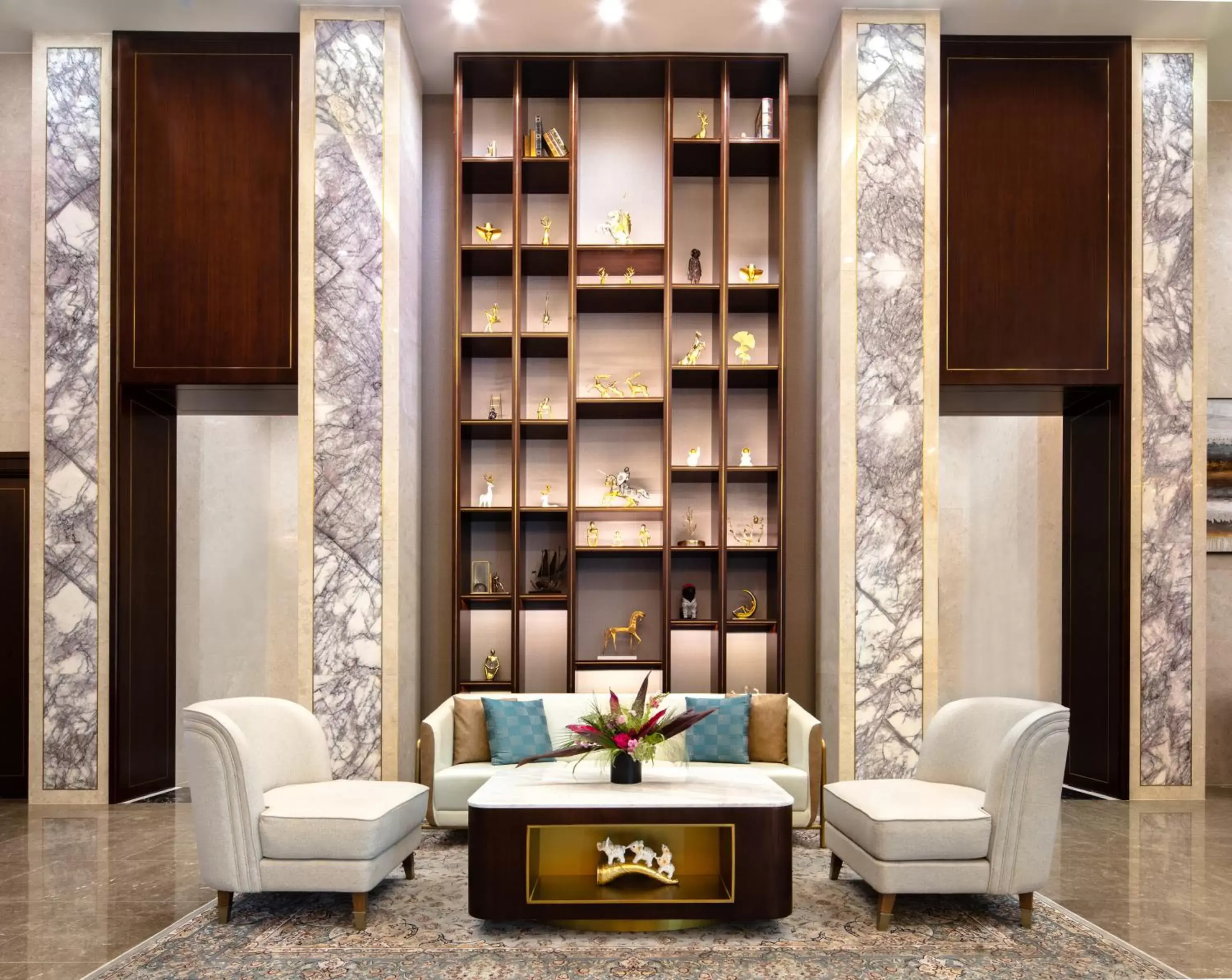 Lobby or reception in Blossom Hotel Houston