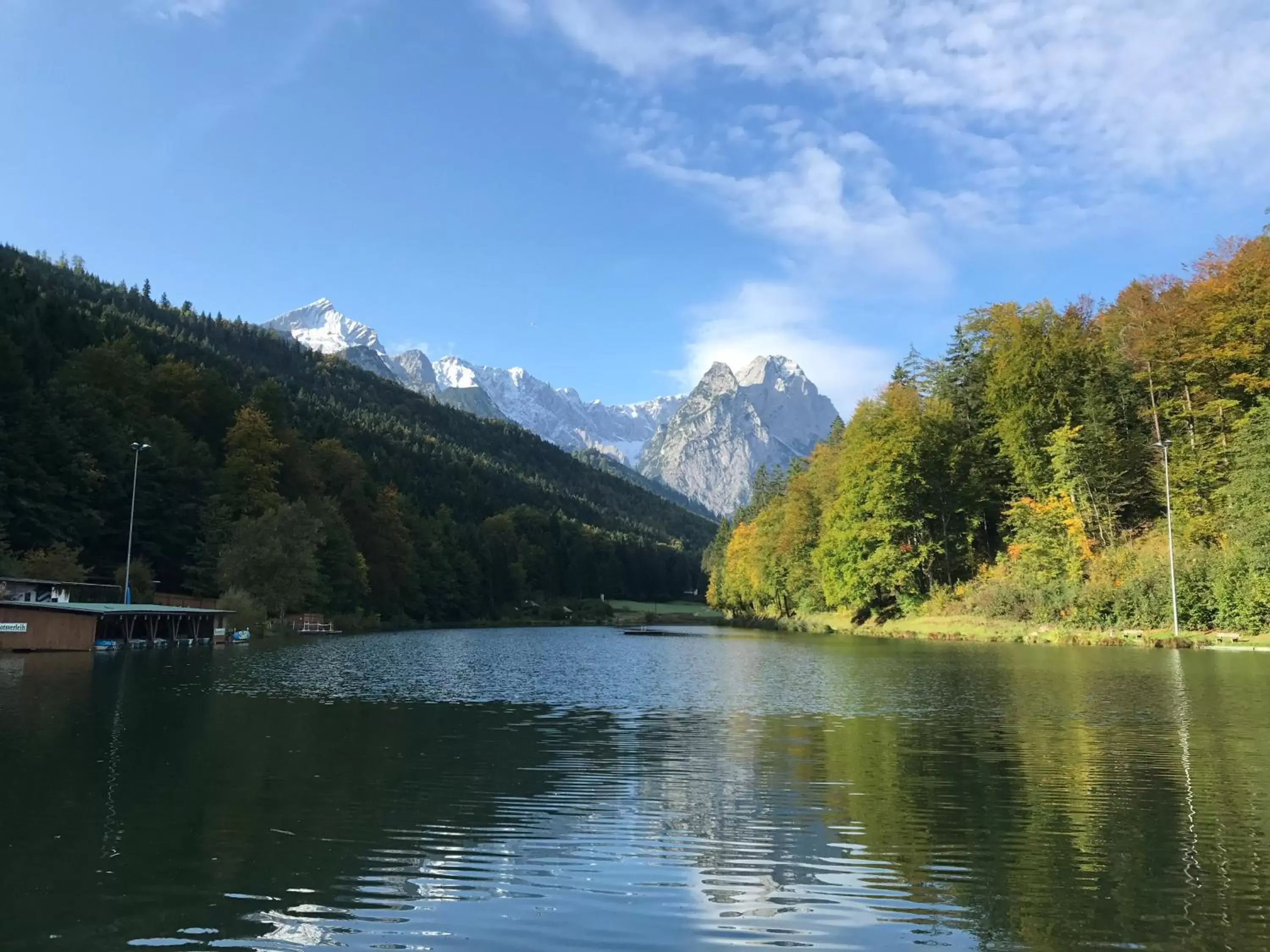 Lake view in Riessersee Hotel