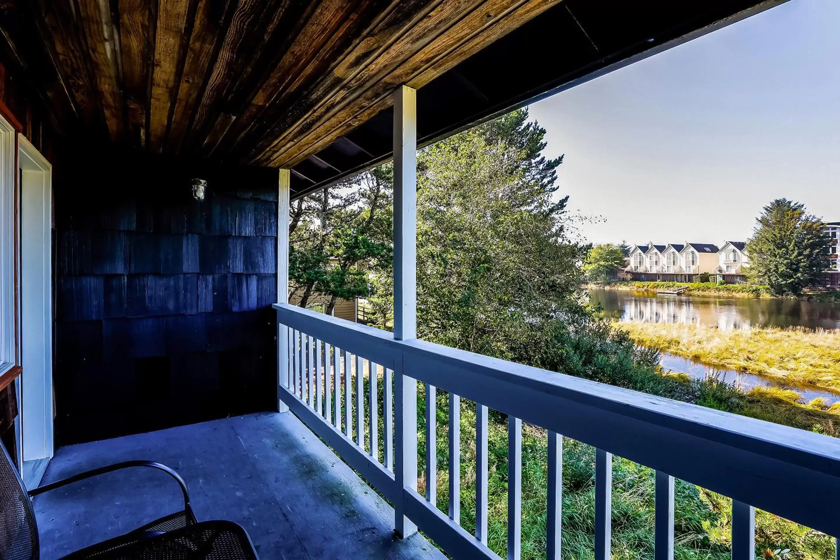 Balcony/Terrace in Coast River Inn by OYO Seaside