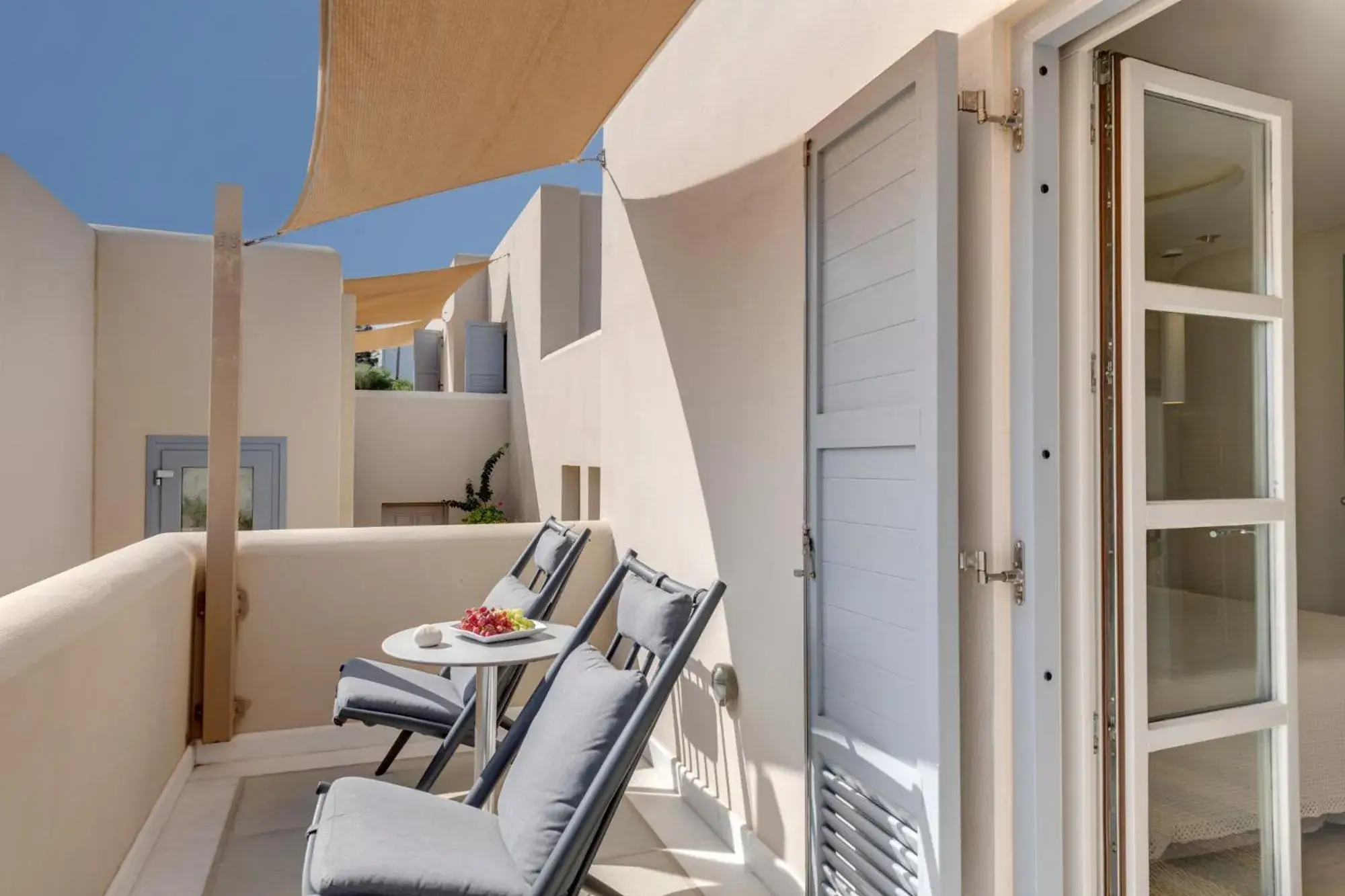 Balcony/Terrace in Kouros Art Hotel (Adults Only)