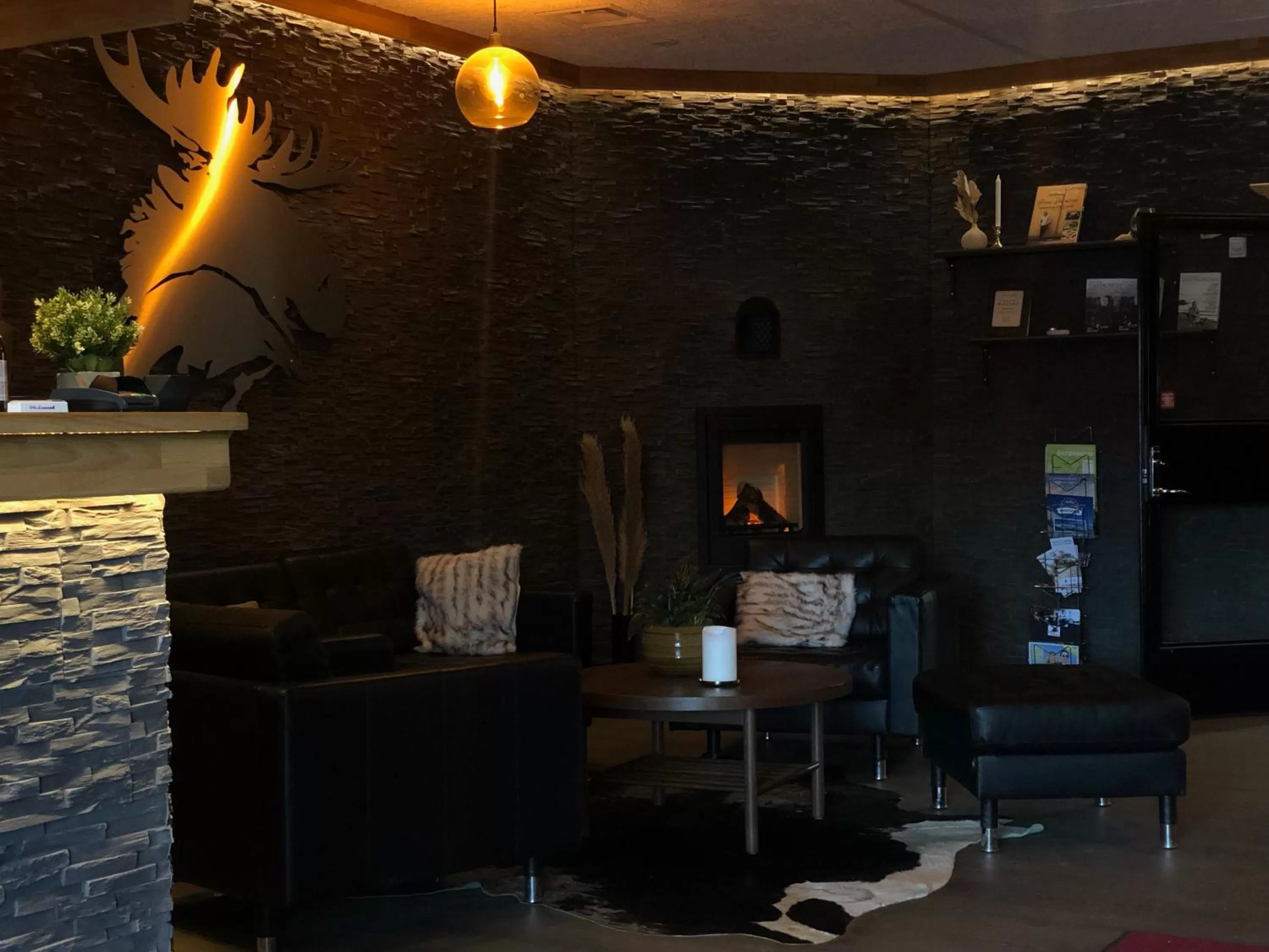 Lobby or reception in Hotel Nordica Strömsund