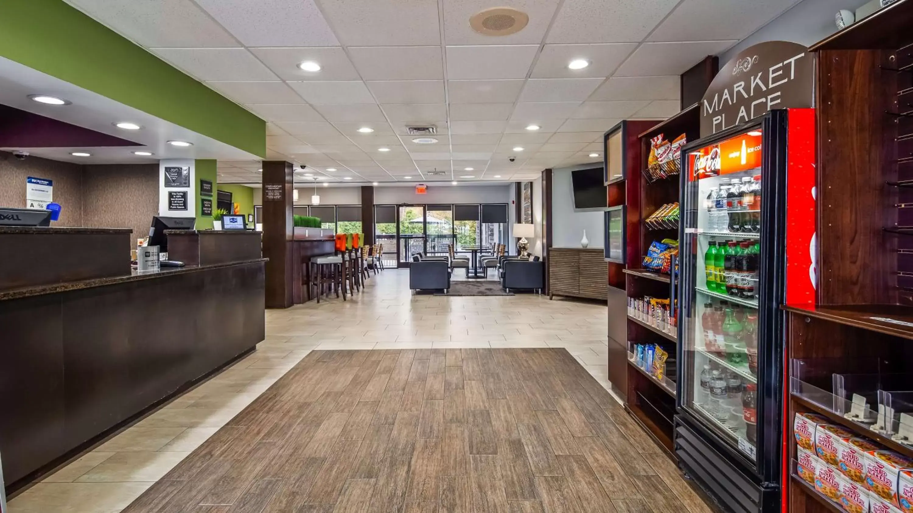 Lobby or reception in Best Western Albemarle Inn