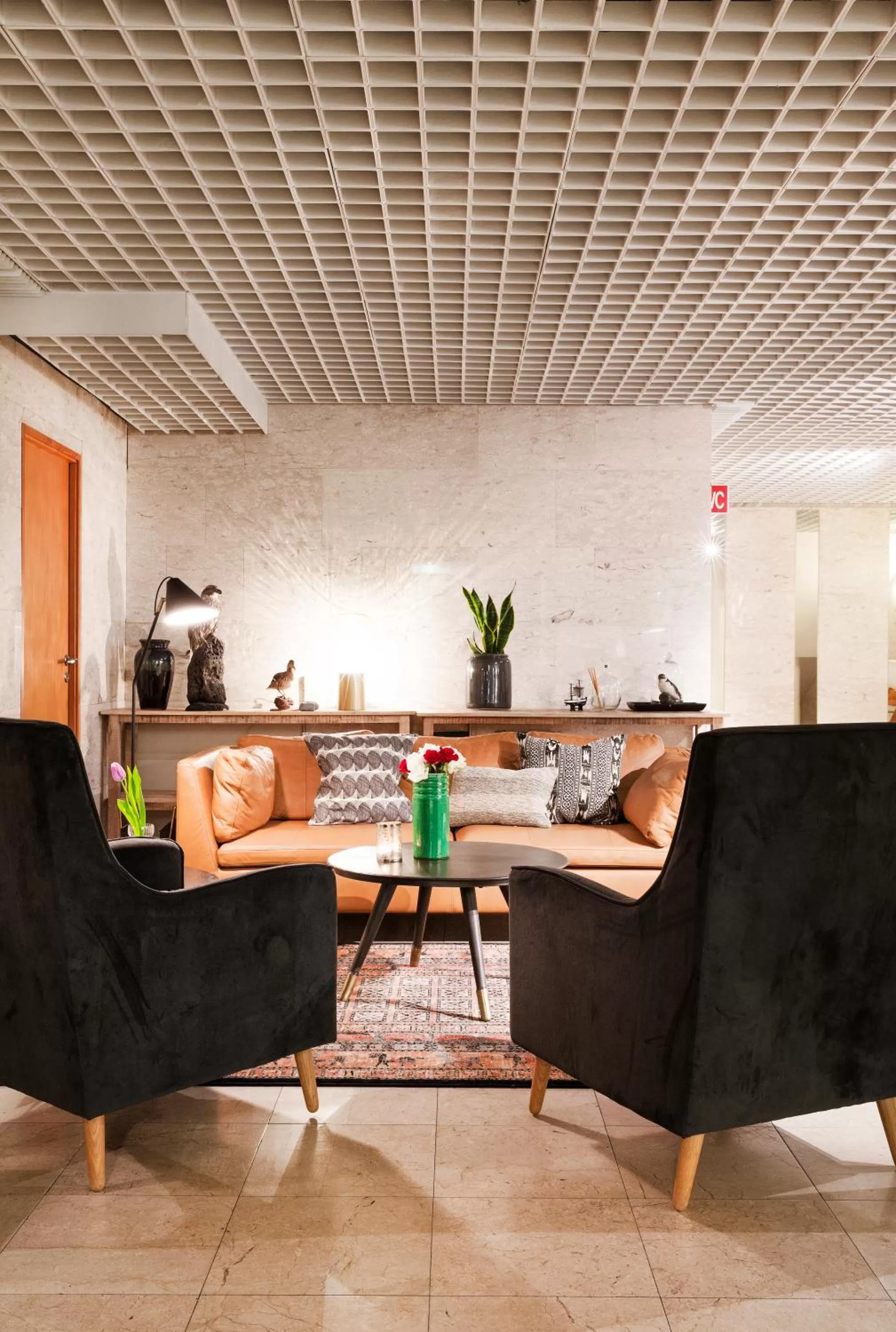 Lobby or reception in Hotel Höfn