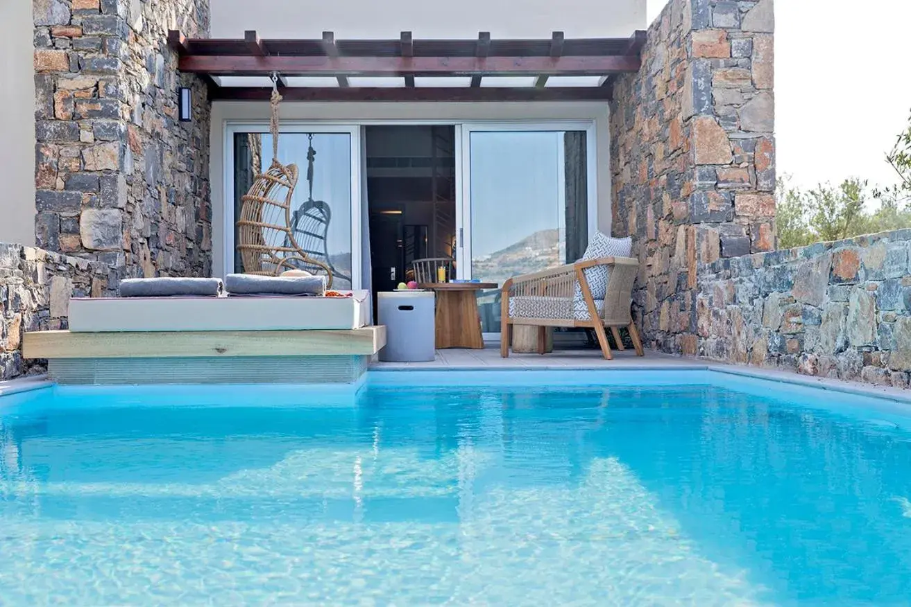 Pool view, Swimming Pool in Wyndham Grand Crete Mirabello Bay