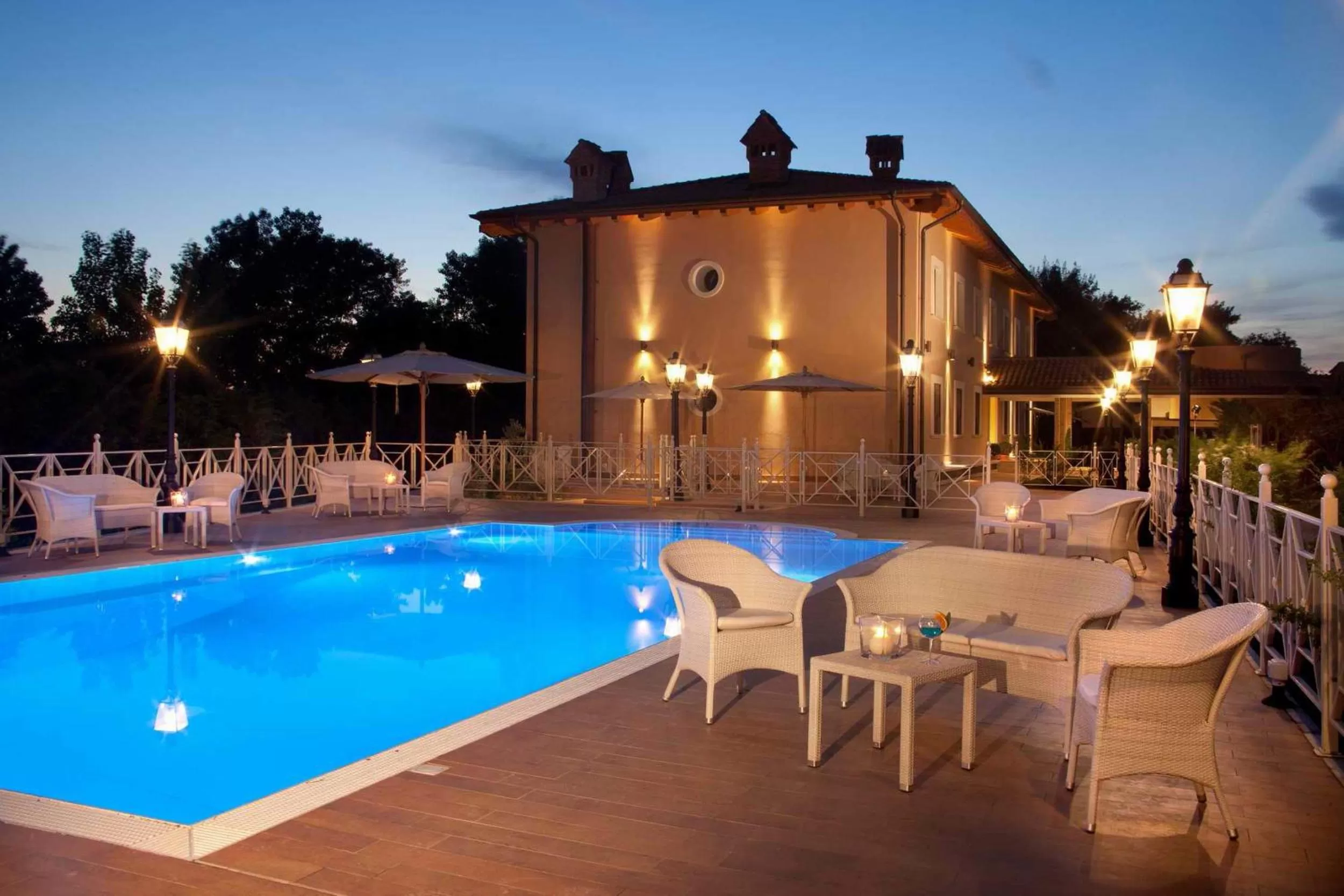 Swimming pool in Hotel Piccolo Borgo