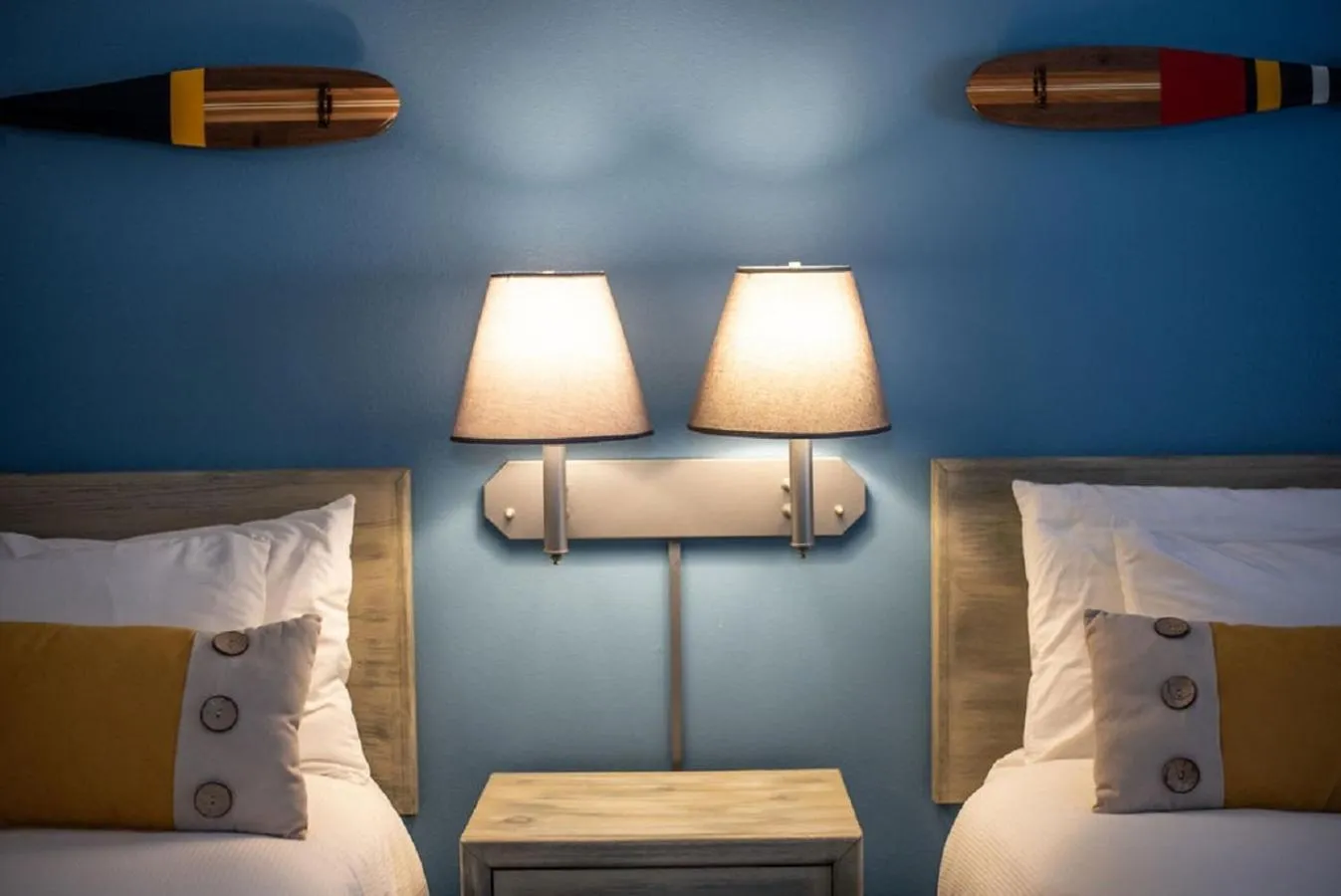 Bed in Mountain Inn at Lutsen