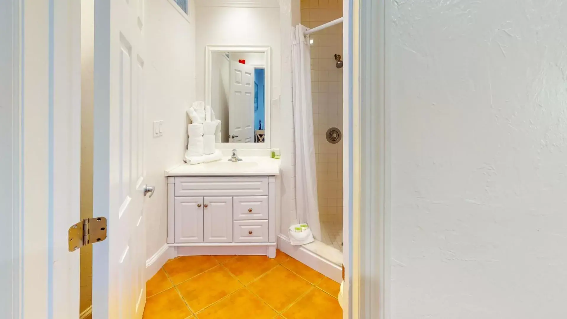 Bathroom in Tropic Isle At Anna Maria Island Inn