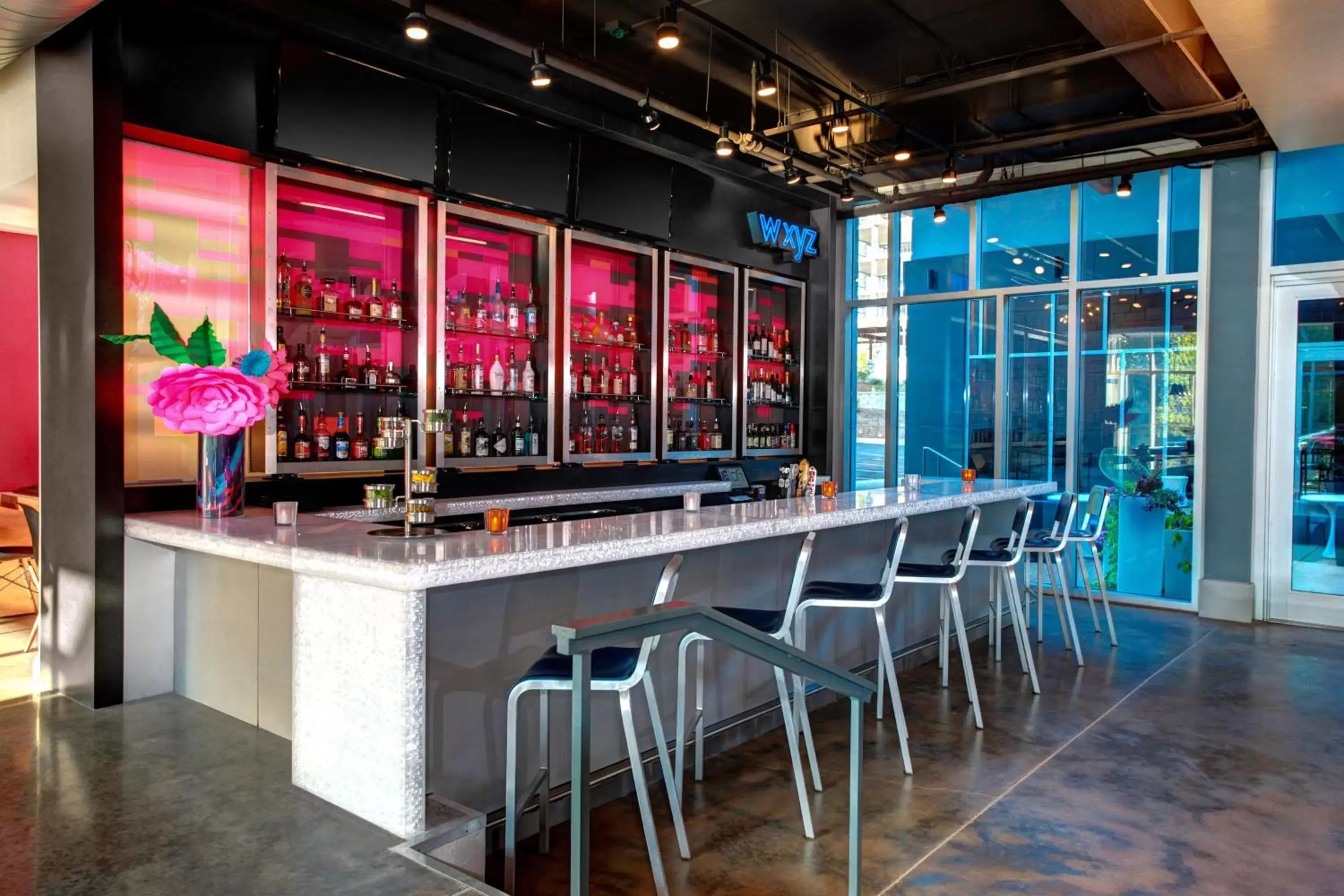 Lounge or bar, Lounge/Bar in Aloft Raleigh Durham Airport Brier Creek