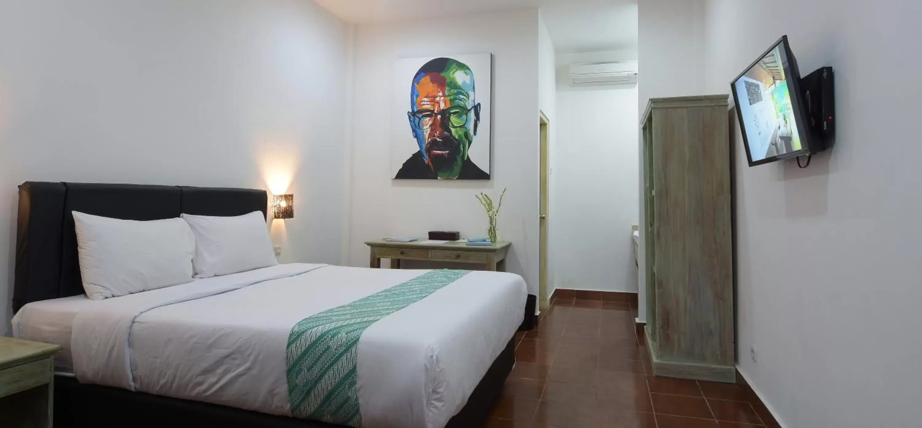 Photo of the whole room, Bed in Sanur House