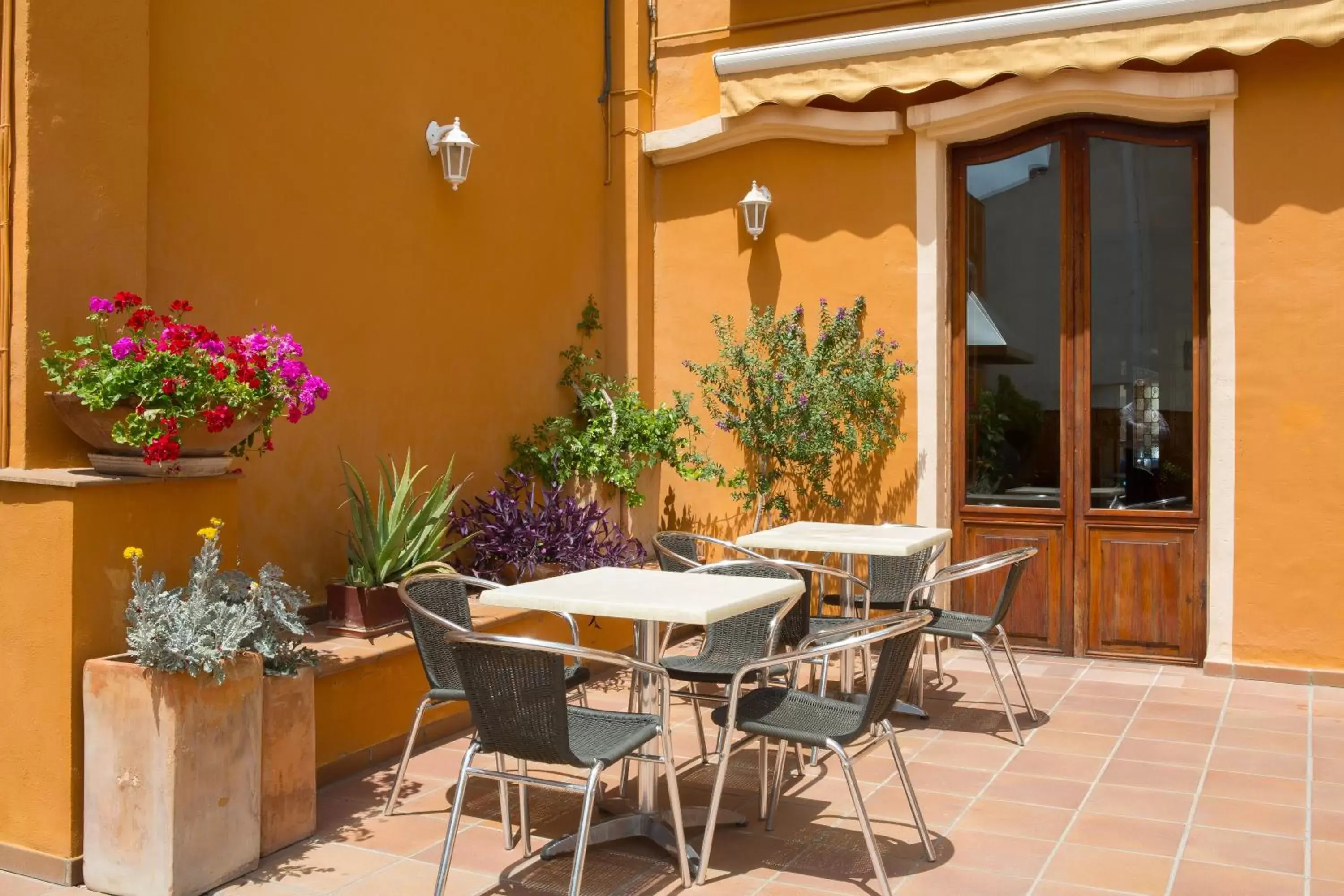 Balcony/Terrace in L'Agora Hotel