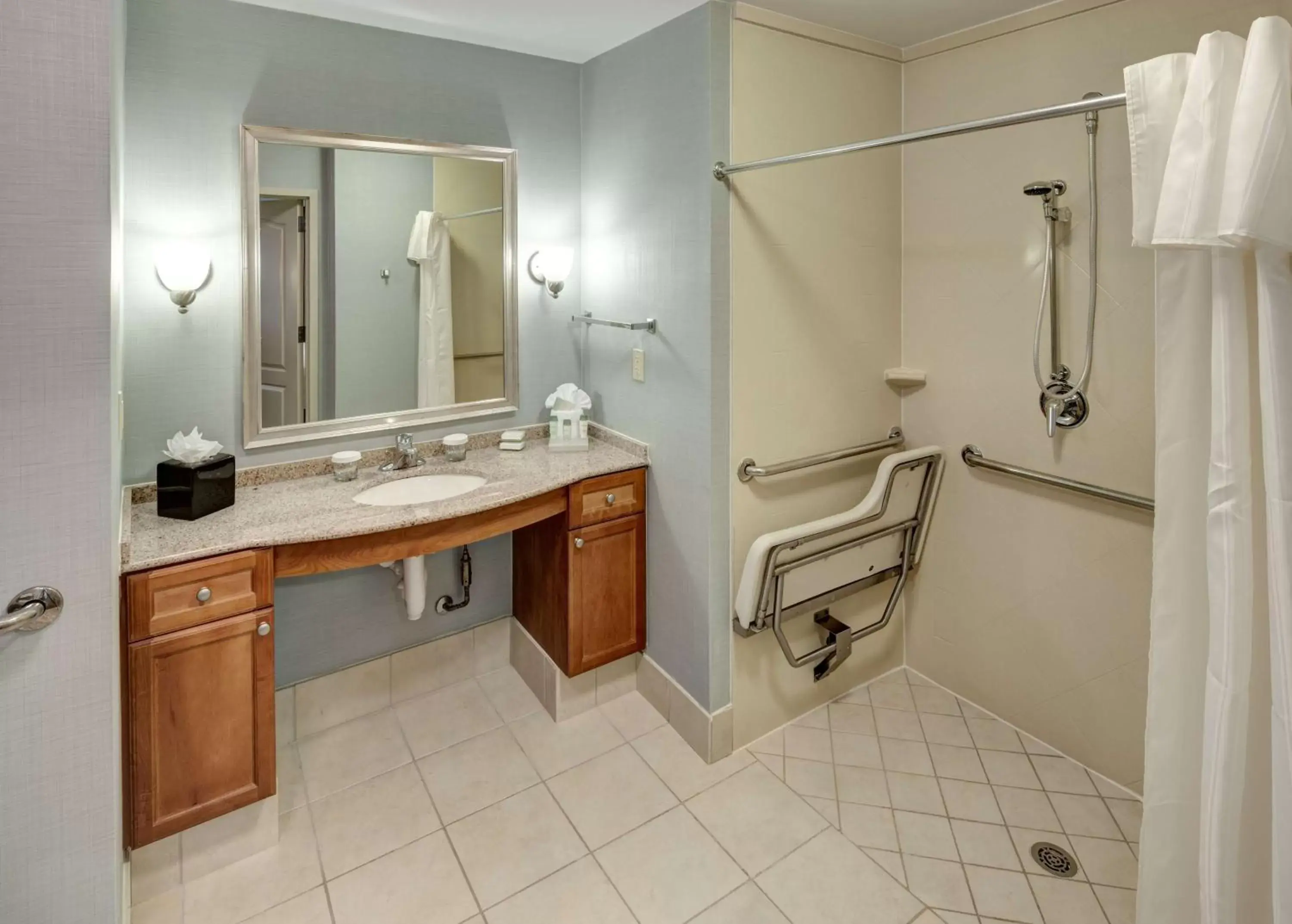Bathroom in Homewood Suites by Hilton Irving-DFW Airport
